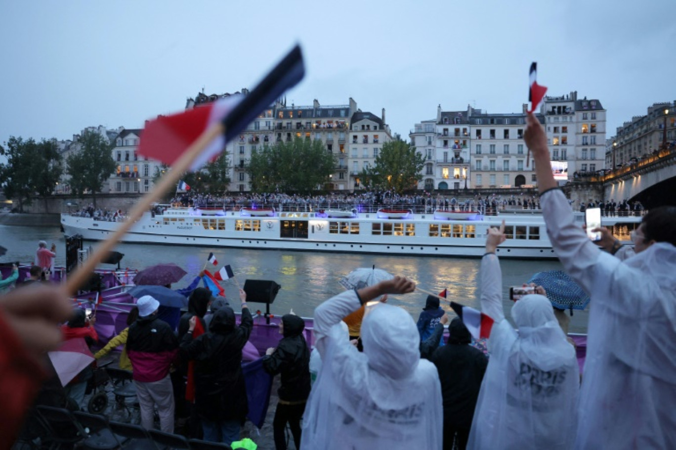 Cérémonie d'ouverture des JO le 26 juillet à Paris © Ann Wang