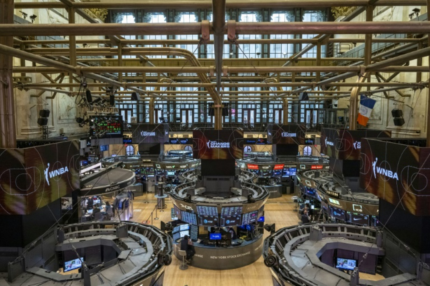 Le parquet du New York Stock Exchange © ANGELA WEISS