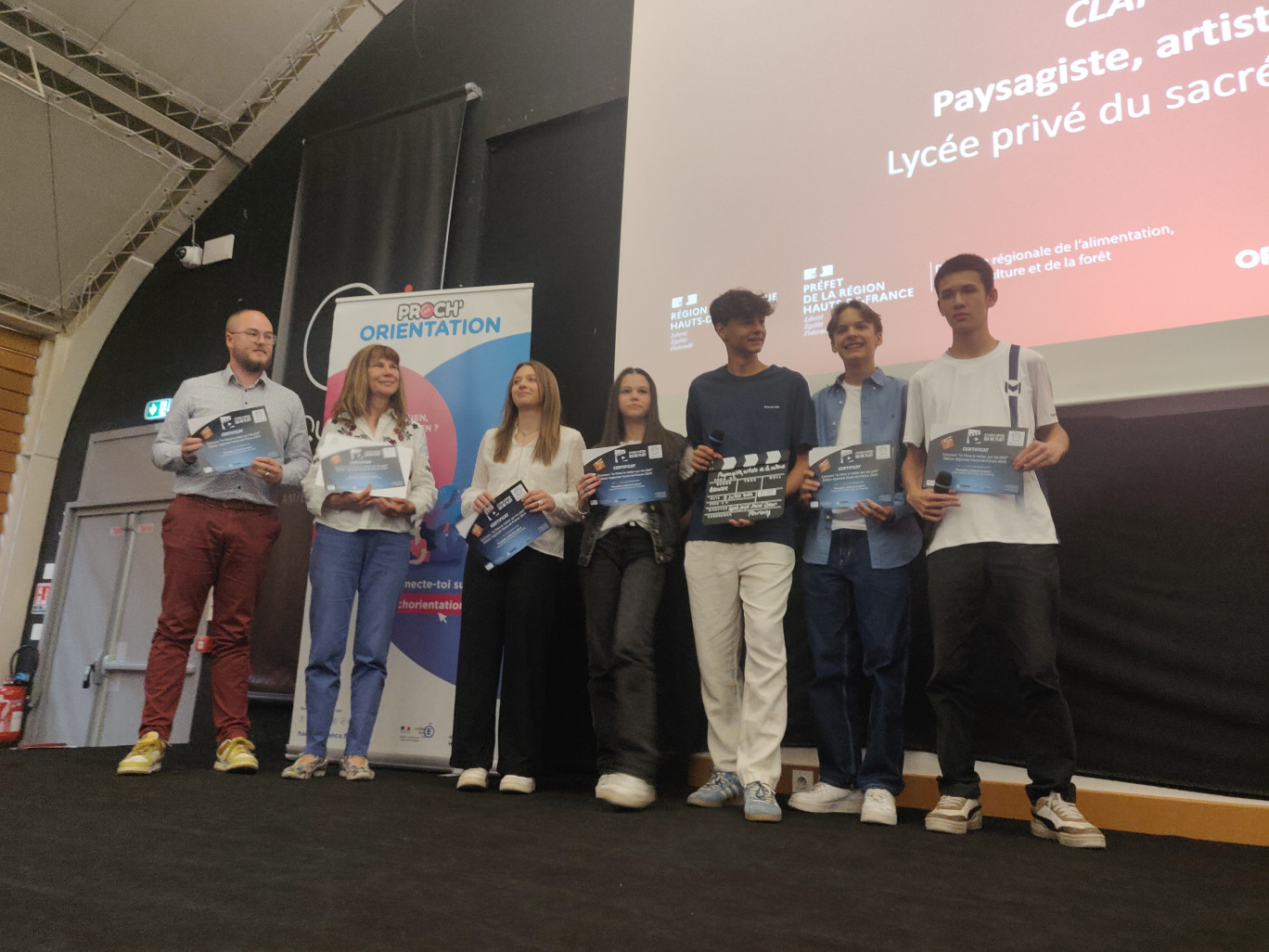 Les lycéens lauréats du Clap de Bronze ont rencontré des paysagistes. (© Aletheia Press / D. La Phung)