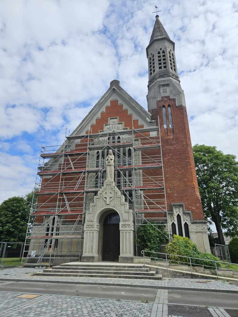 L'église de Fargniers a connu des travaux de réhabilitation. (c) Ville de Tergnier