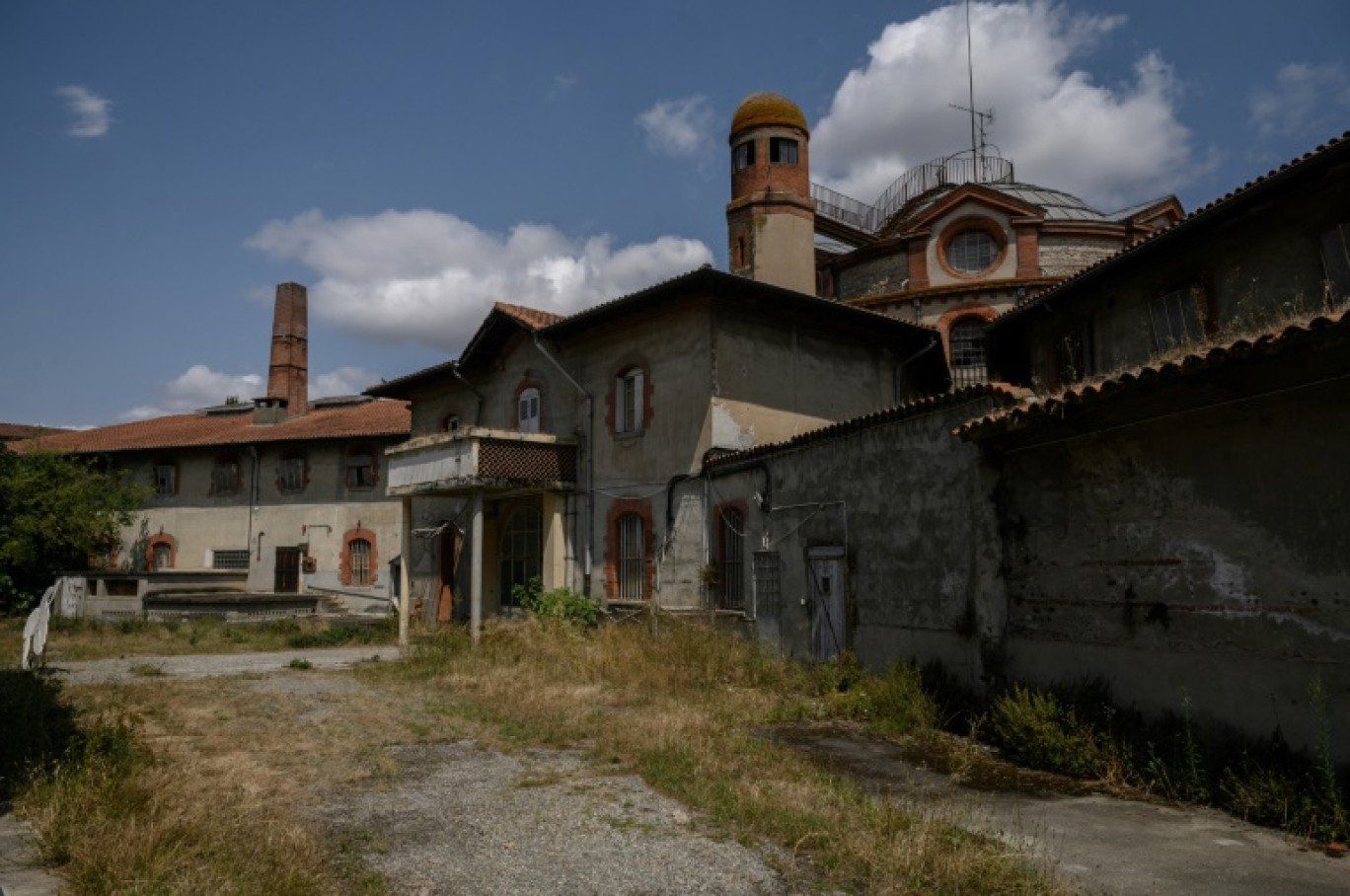 Vue de l'ancienne prison Saint-Michel, à Toulouse, le 7 août 2024 © Ed JONES