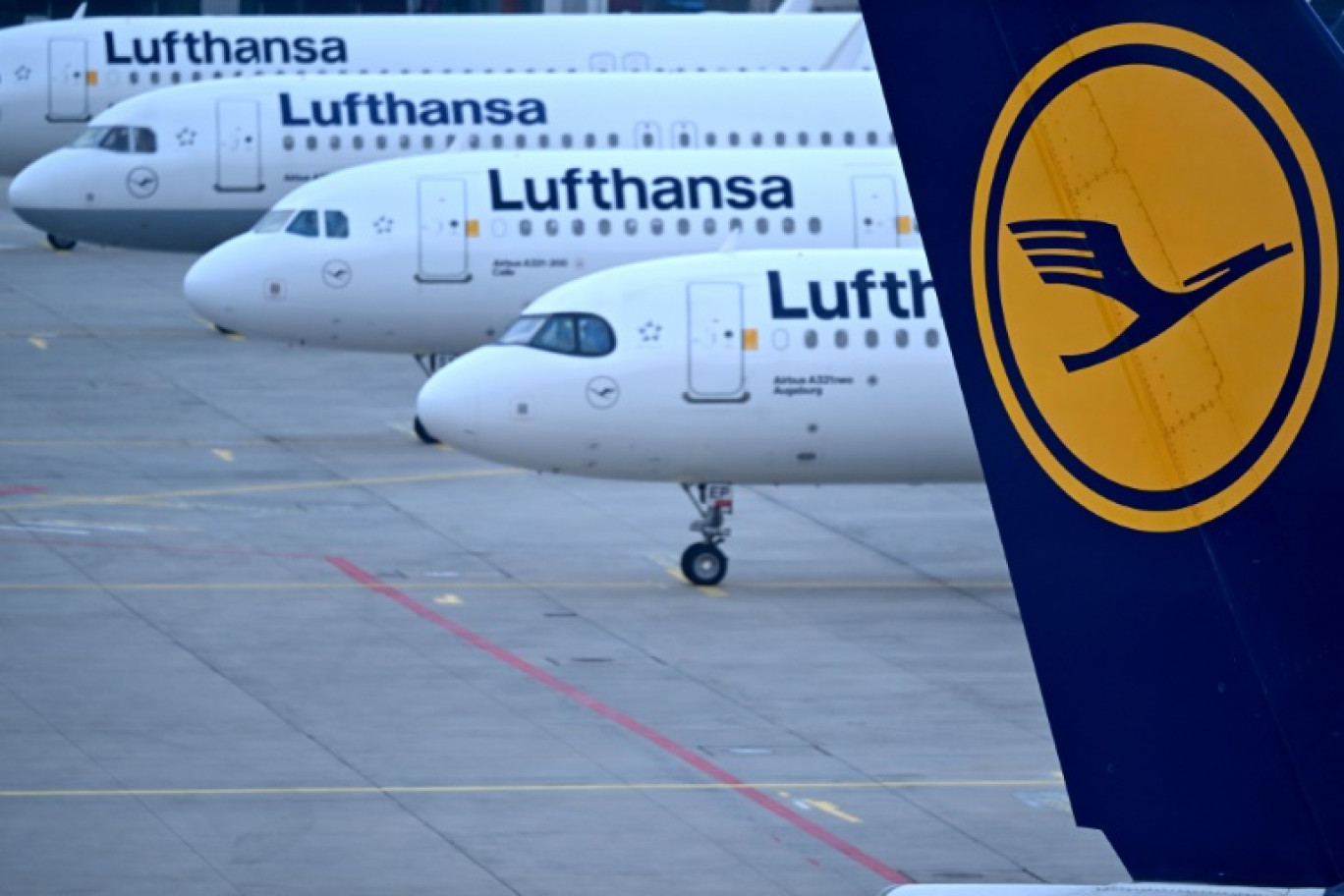 La première compagnie aérienne européenne, Lufthansa, a annoncé vendredi prolonger la suspension de ses vols pour Beyrouth jusqu'au 30 septembre, et jusqu'au 2 septembre pour Tel-Aviv et Téhéran, devant les risques d'aggravation du conflit dans la région © Kirill KUDRYAVTSEV