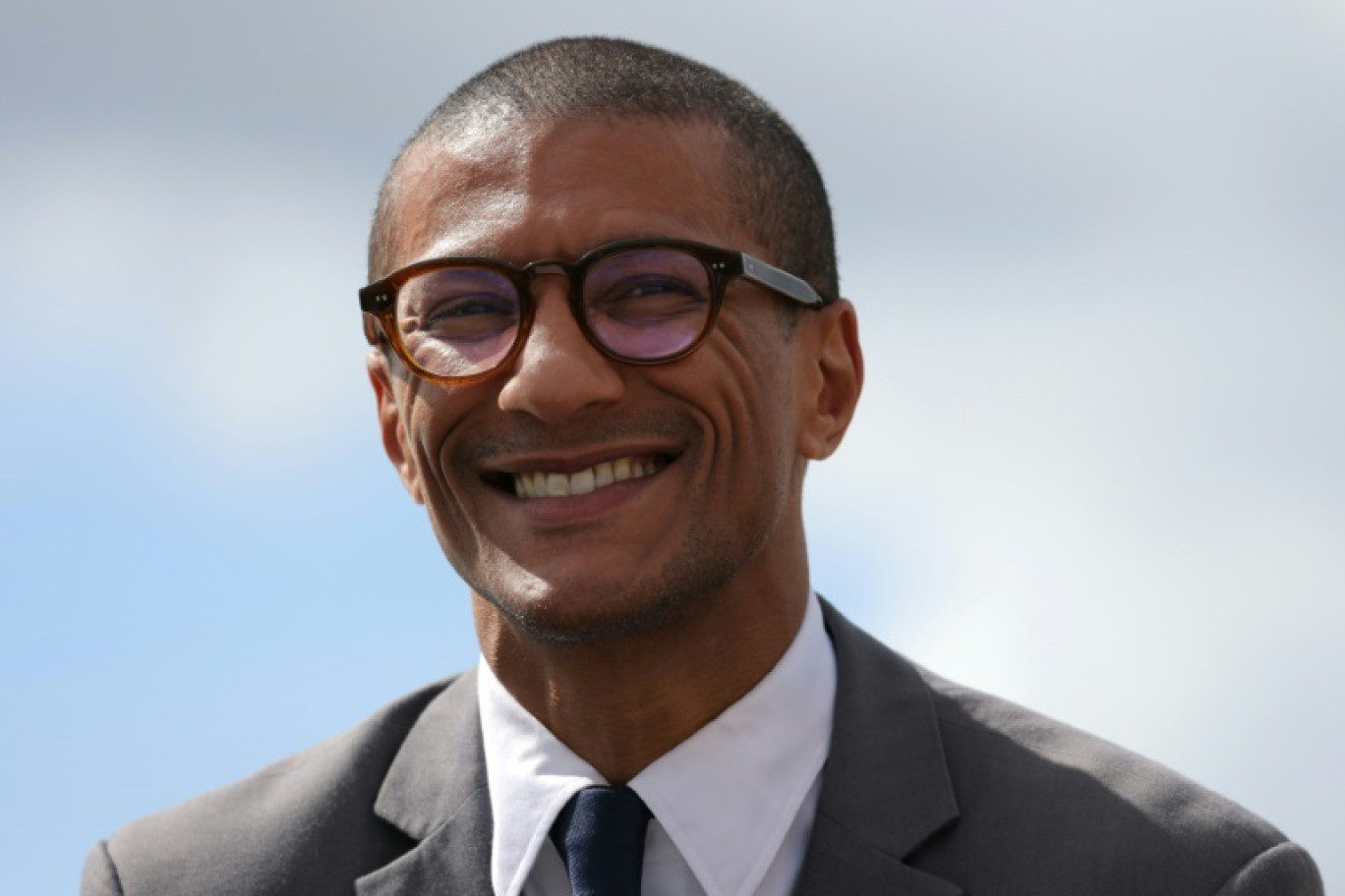 Le maire de Saint-Ouen, Karim Bouamrane, à Saint-Denis, le 16 mai 2024 © Thomas SAMSON