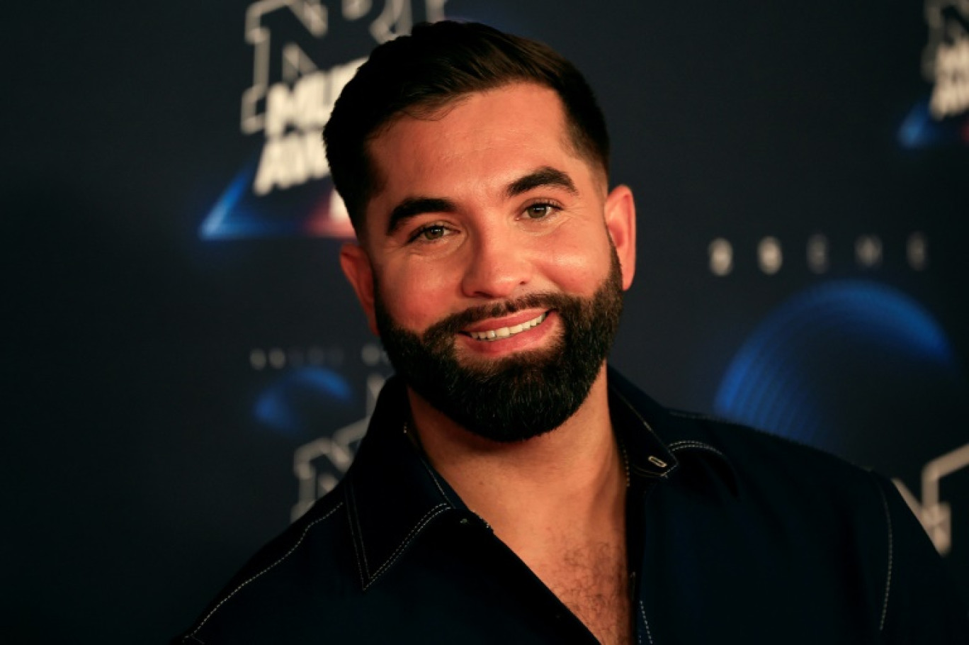 Le chanteur Kendji Girac, le 10 novembre 2023 à Cannes © Valery HACHE