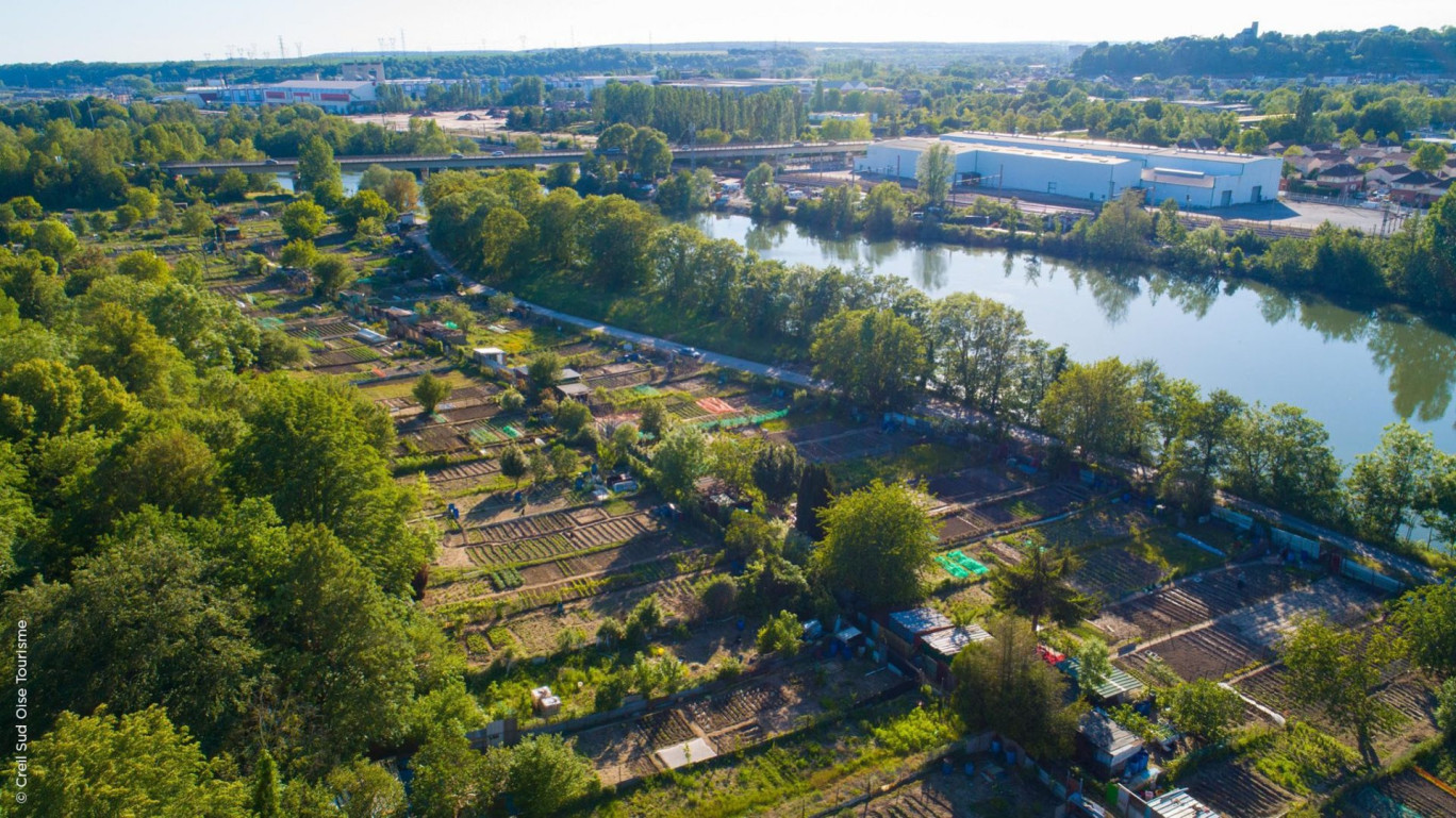 Les jardins familiaux de Creil. (c)Creil