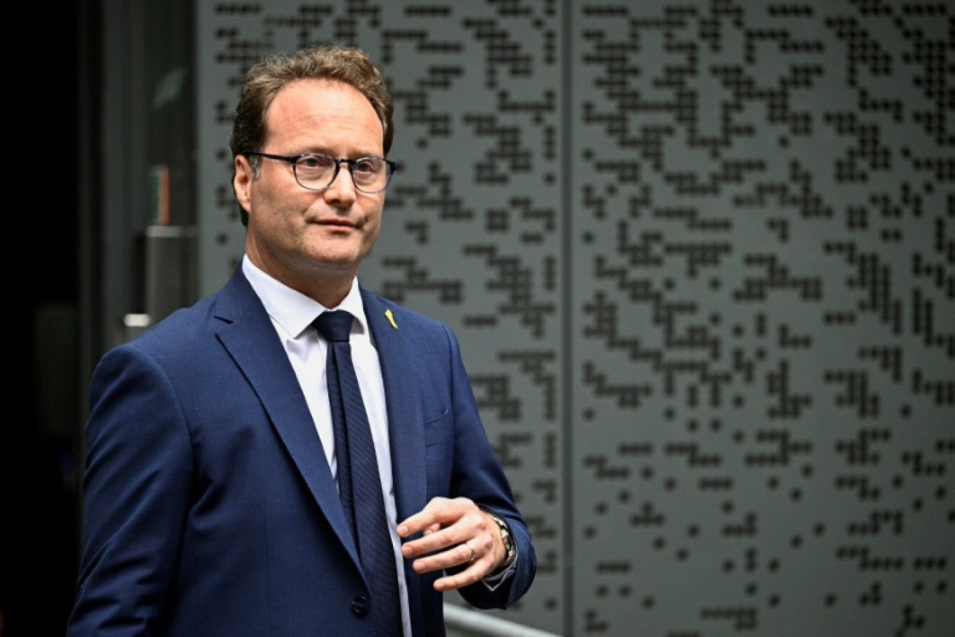 Le député EPR Sylvain Maillard, à Paris, le 9 juillet 224 © JULIEN DE ROSA