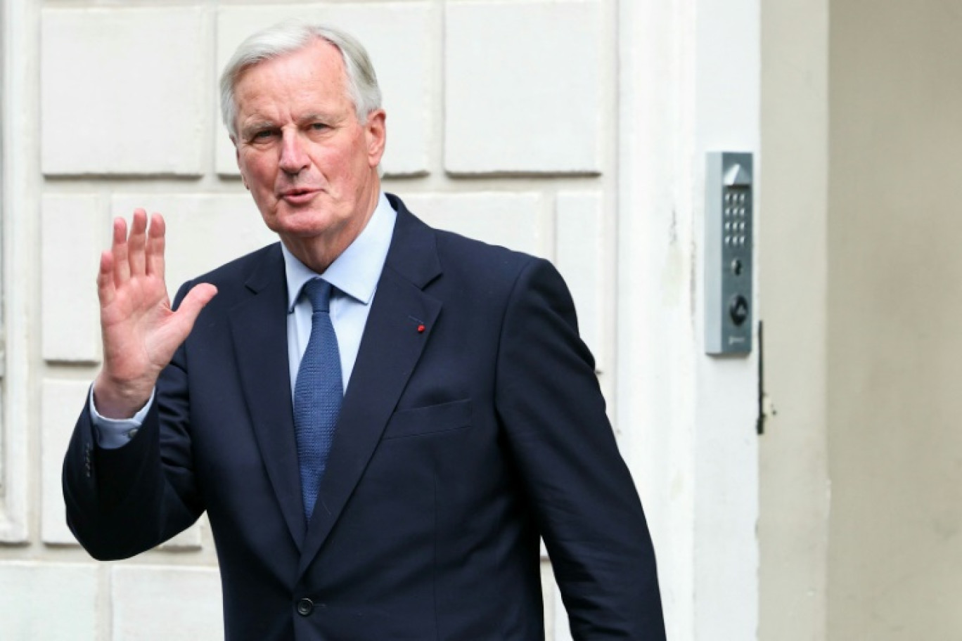 Le Premier ministre Michel Barnier le 5 septembre 2024 à Matignon, à Paris © Thomas SAMSON