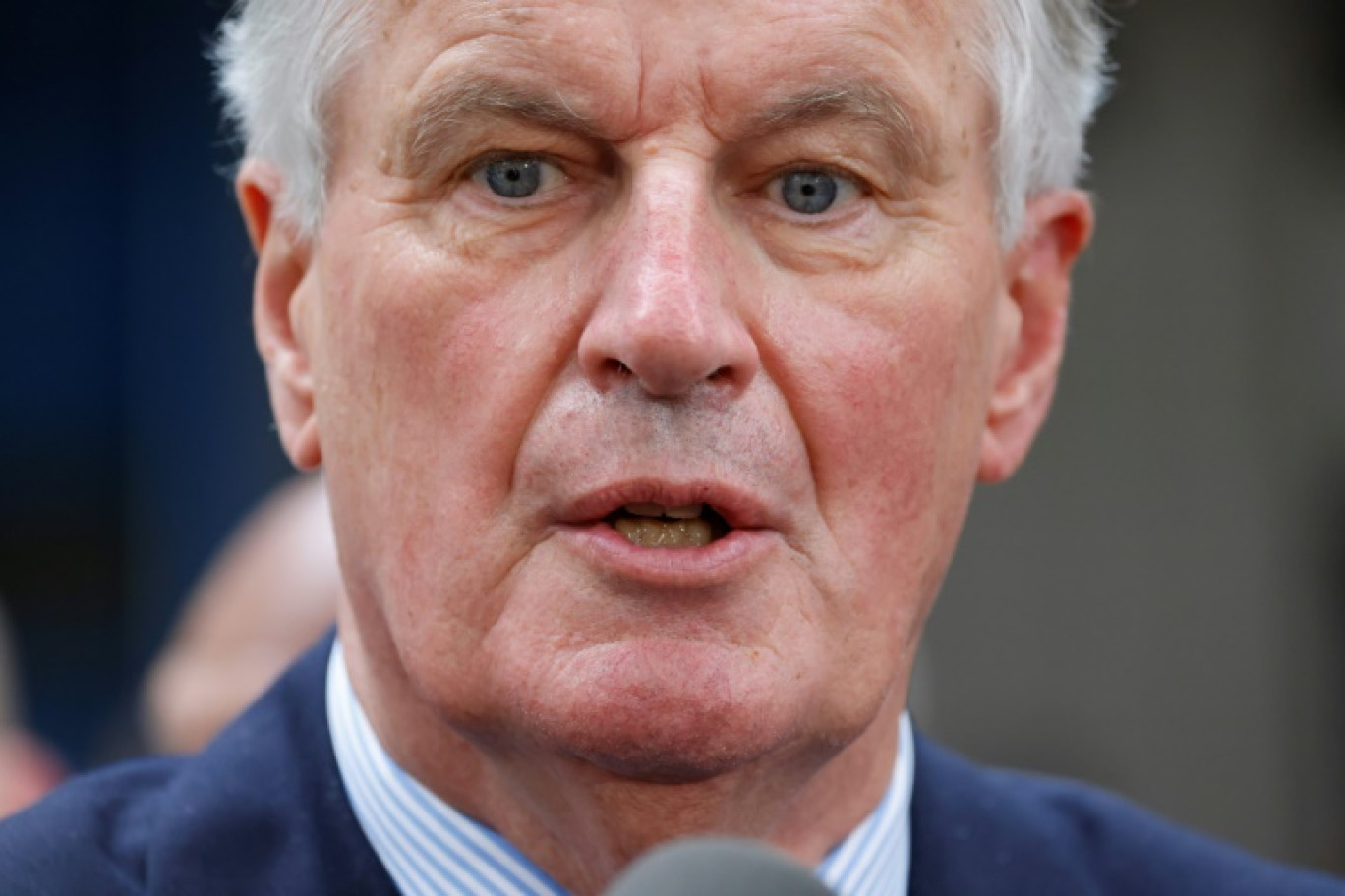 Le nouveau Premier ministre Michel Barnier, le 7 septembre 2024 à Paris © Ludovic MARIN