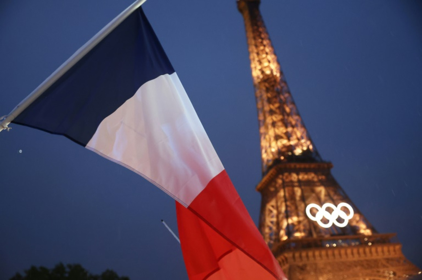 Lors de la cérémonie d'ouverture des Jeux olympiques de Paris, le 26 juillet 2024 © Franck FIFE