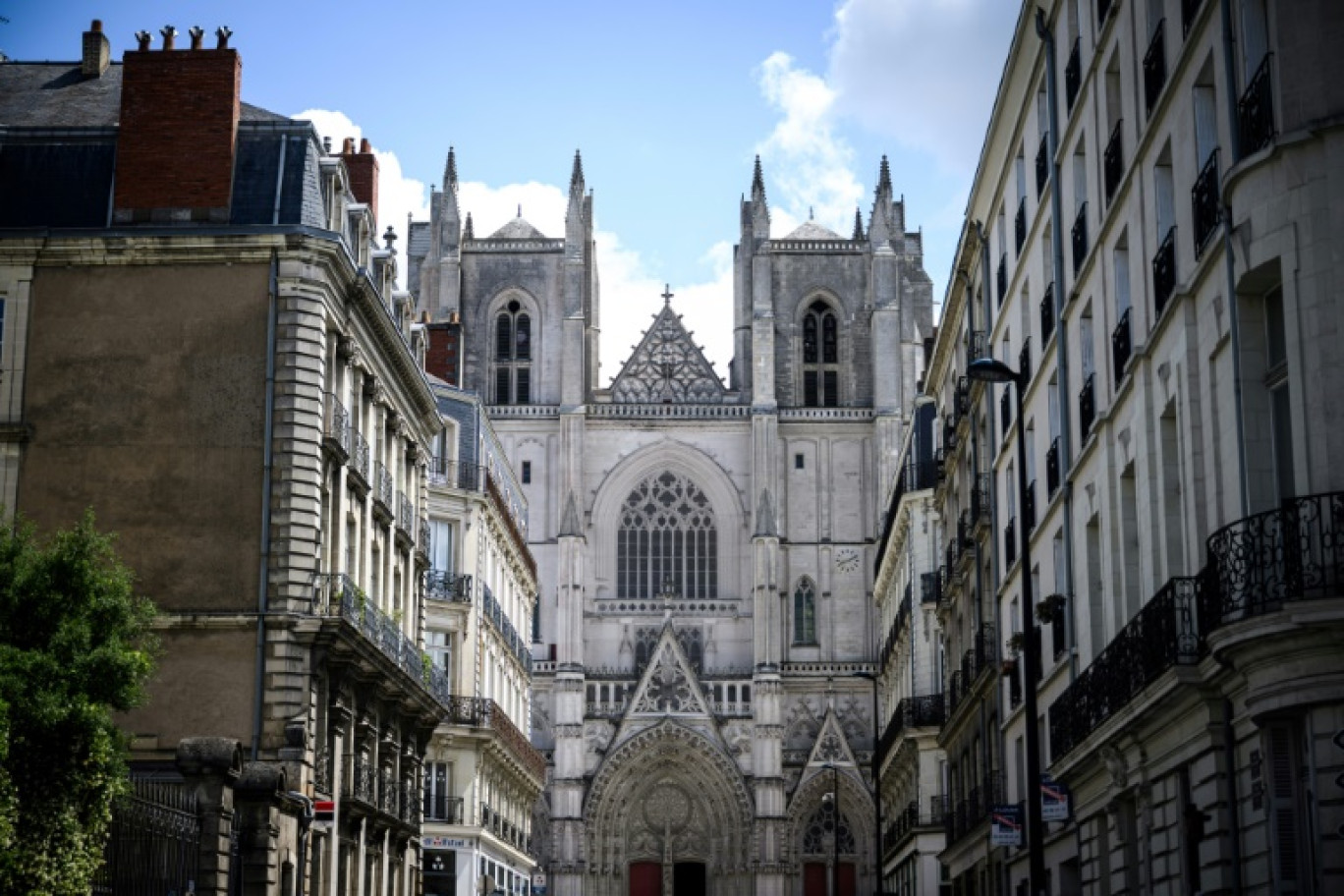 La cathédrale Saint-Pierre-et-Saint-Paul, Nantes, le 12 juin 2024 © LOIC VENANCE