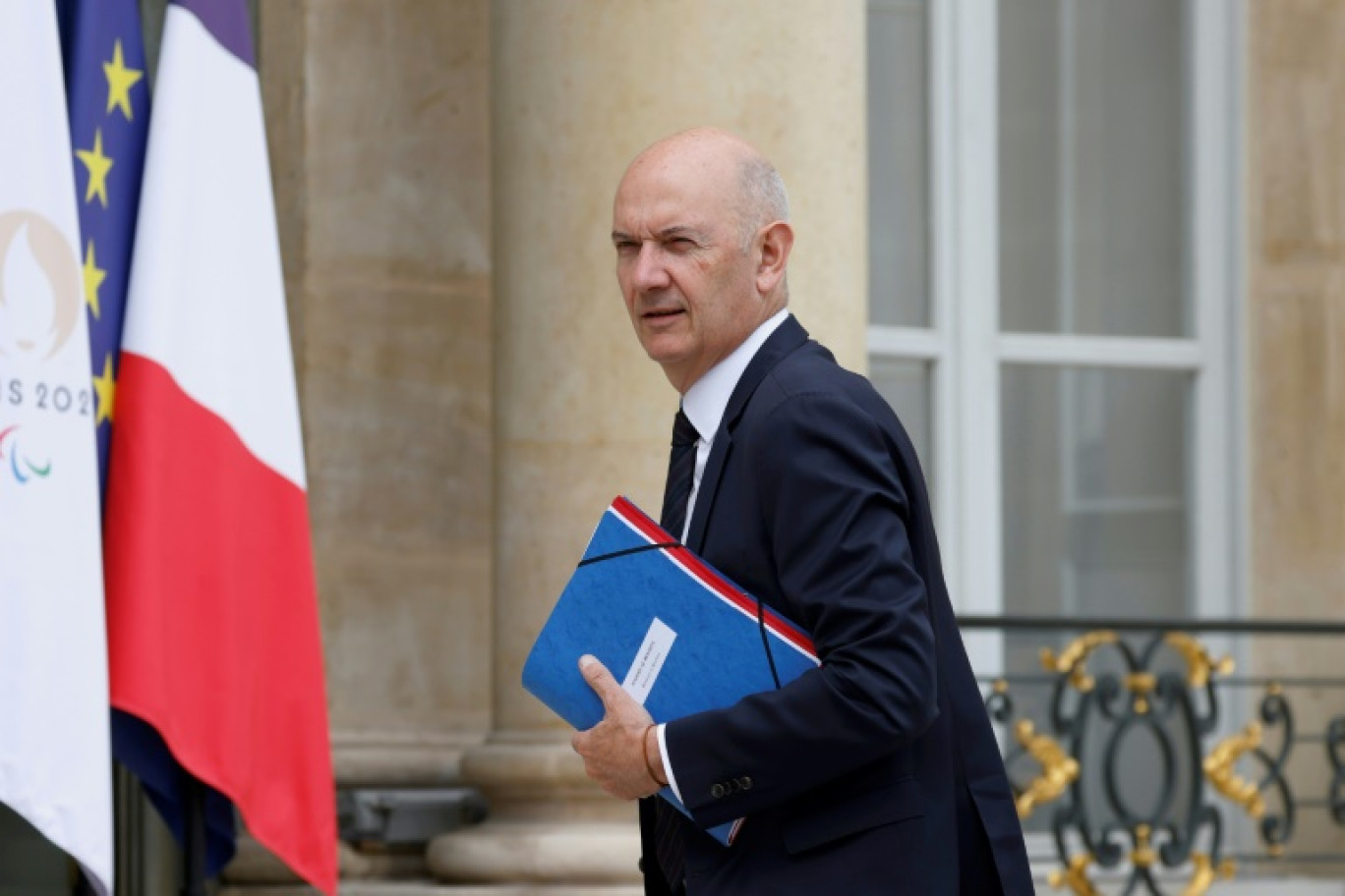 Roland Lescure, après un Conseil des ministres à l'Elysée, Paris, le 3 juillet 2024 © Ludovic MARIN