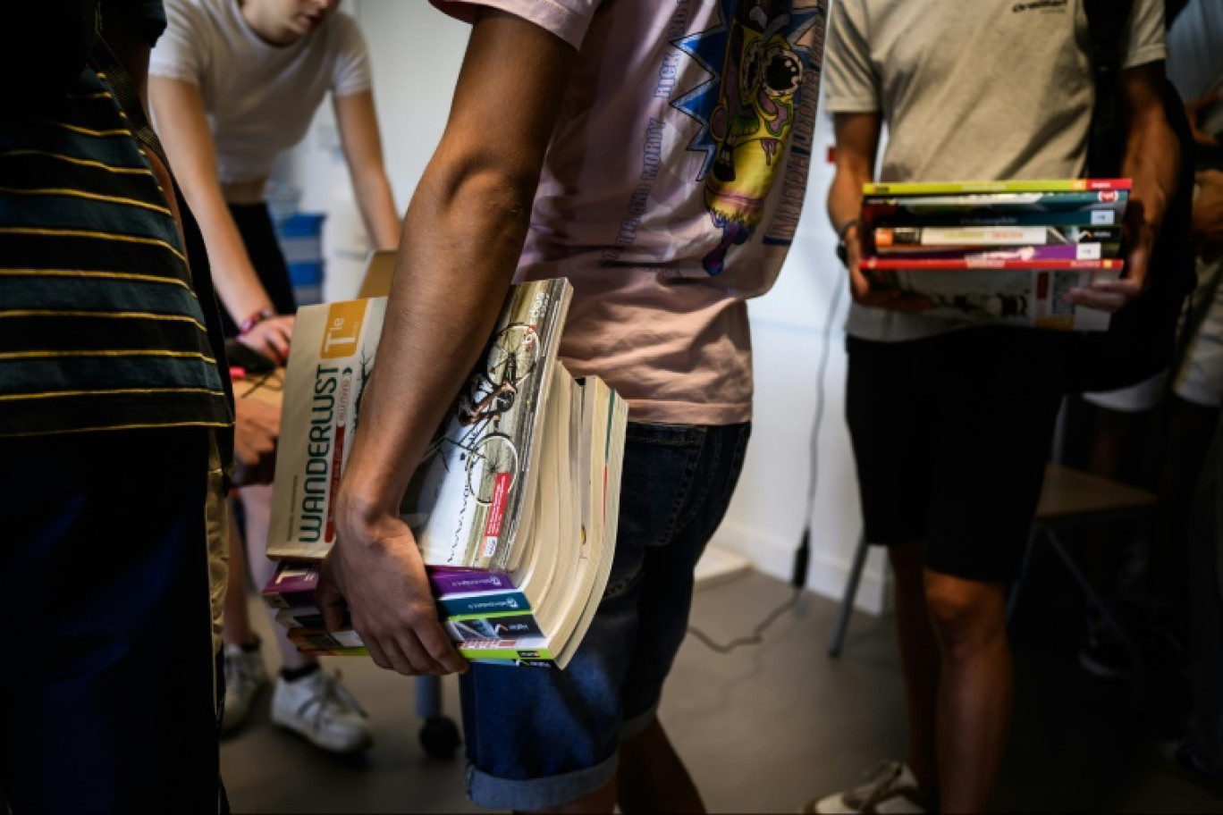 Rentrée des classes à Lyon, le 4 septembre 2024 © JEFF PACHOUD