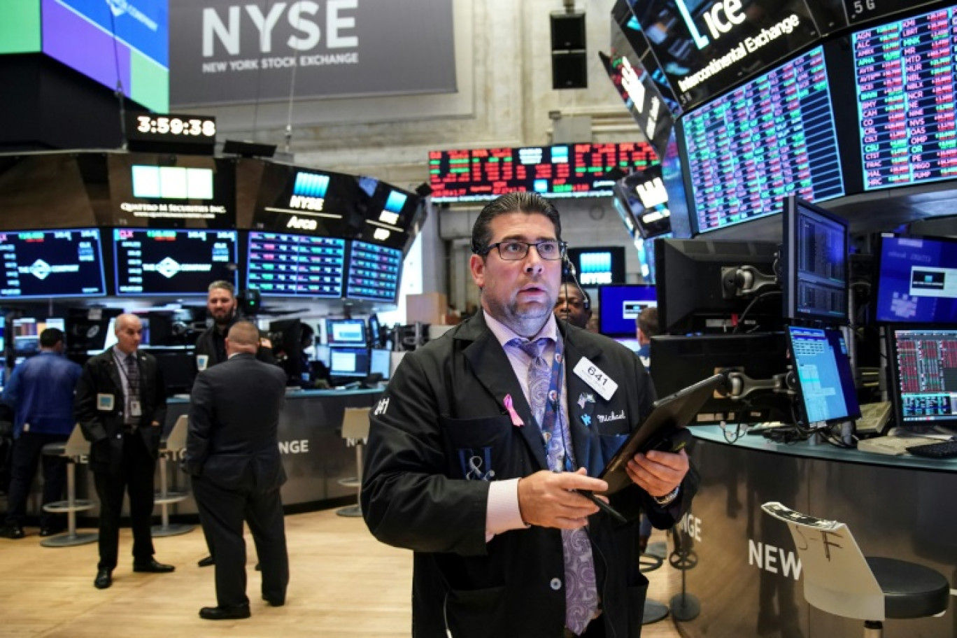 Le parquet du New York Stock Exchange © Drew Angerer