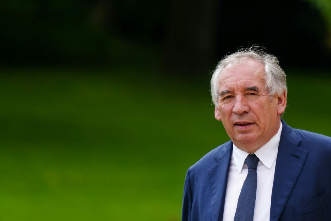 Le président du MoDem et maire de Pau, François Bayrou, à Paris, le 23 août 2024 © Dimitar DILKOFF