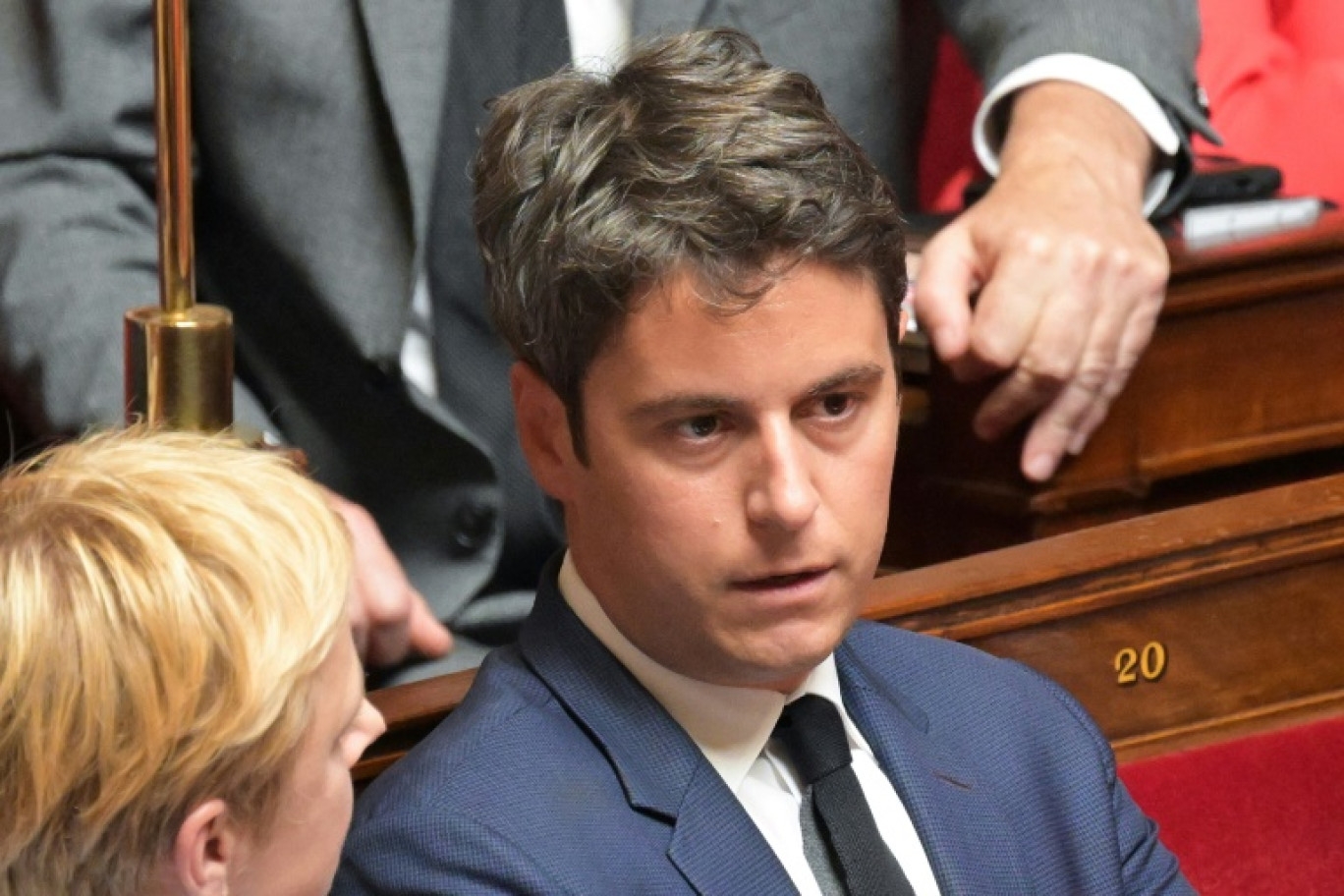 Gabriel Attal à l'Assemblée nationale à Paris, le 18 juillet 2024 © Bertrand GUAY