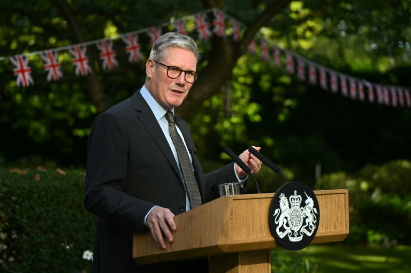 Le Premier ministre britannique Keir Starmar, le 17 septembre 2024 à Londres © JUSTIN TALLIS