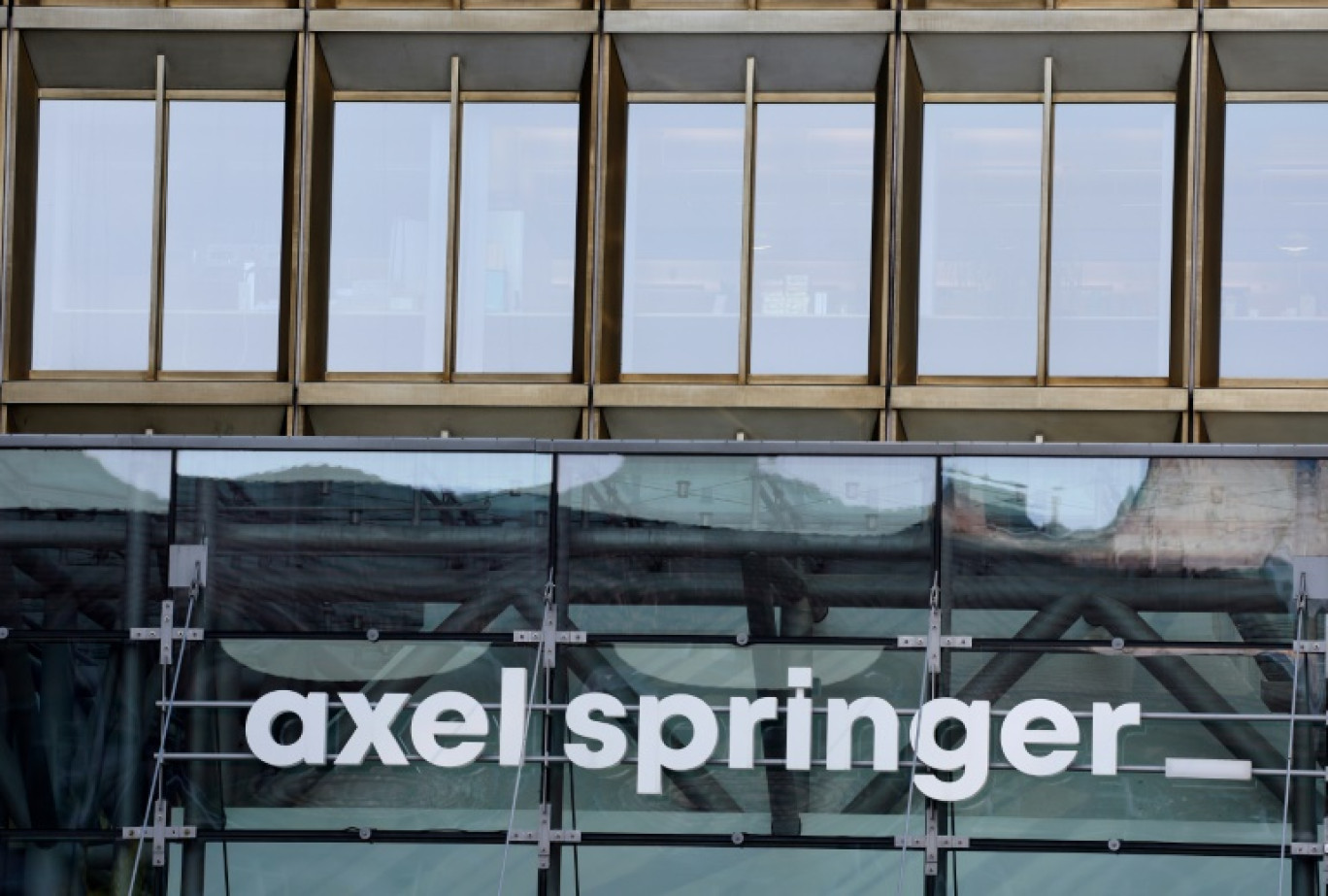 Le siège du groupe de médias allemand Axel Springer à Berlin le 19 septembre 2024 © Odd ANDERSEN