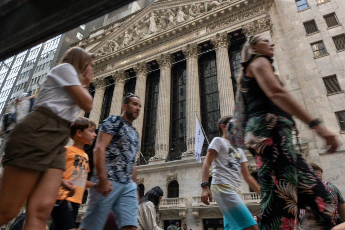 La façade du New York Stock Exchange © SPENCER PLATT