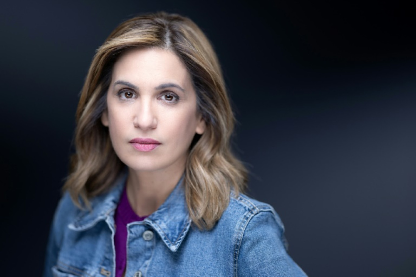 Sonia Mabrouk, le 11 septembre 2024, à Paris © JOEL SAGET