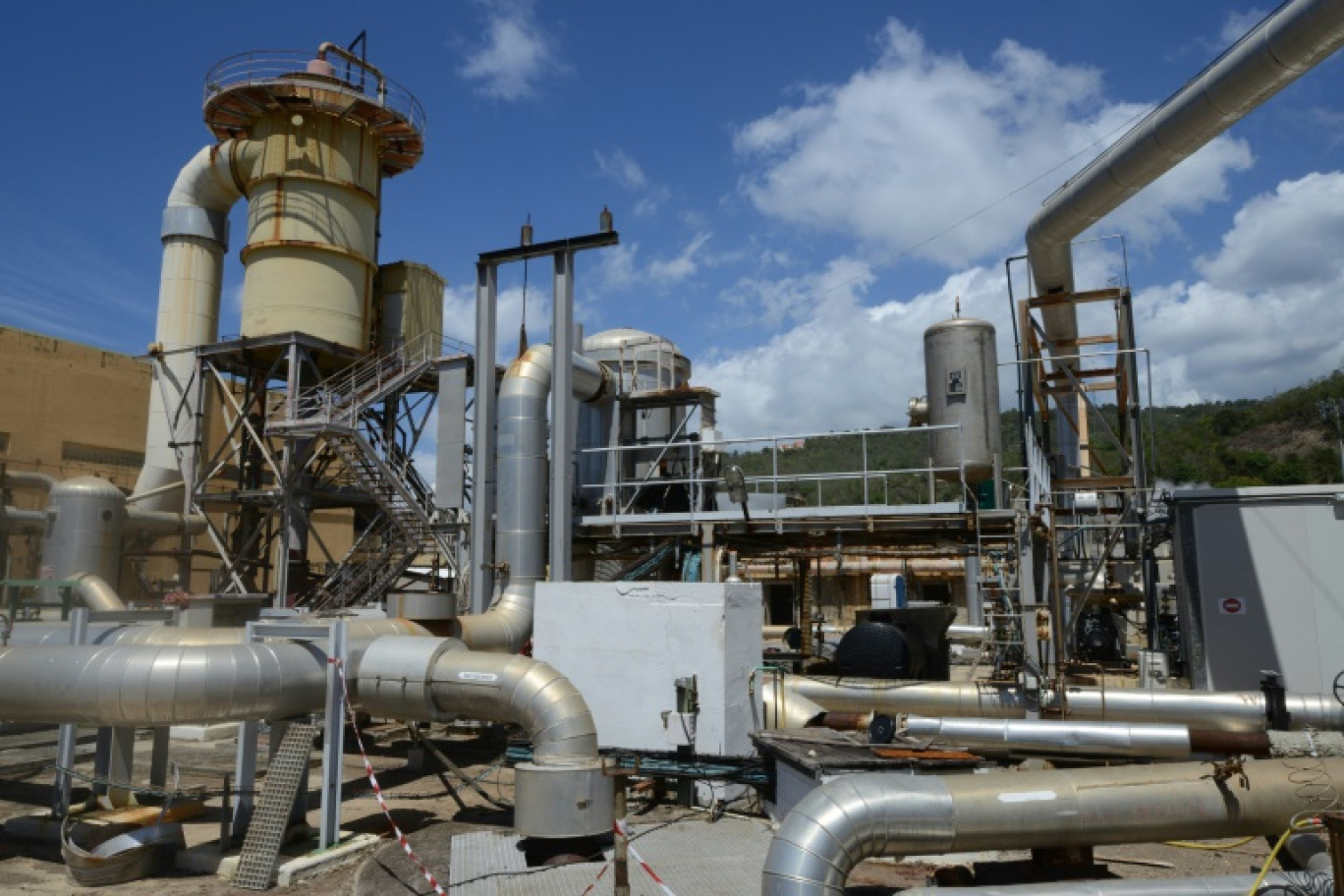 La centrale géothermique de Bouillante en Guadeloupe, le 27 octobre 2019 © Helene Valenzuela