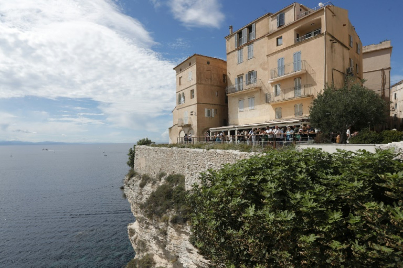 Vue de Bonifacio, en Corse-du-Sud le 18 septembre 2024 © Pascal POCHARD-CASABIANCA