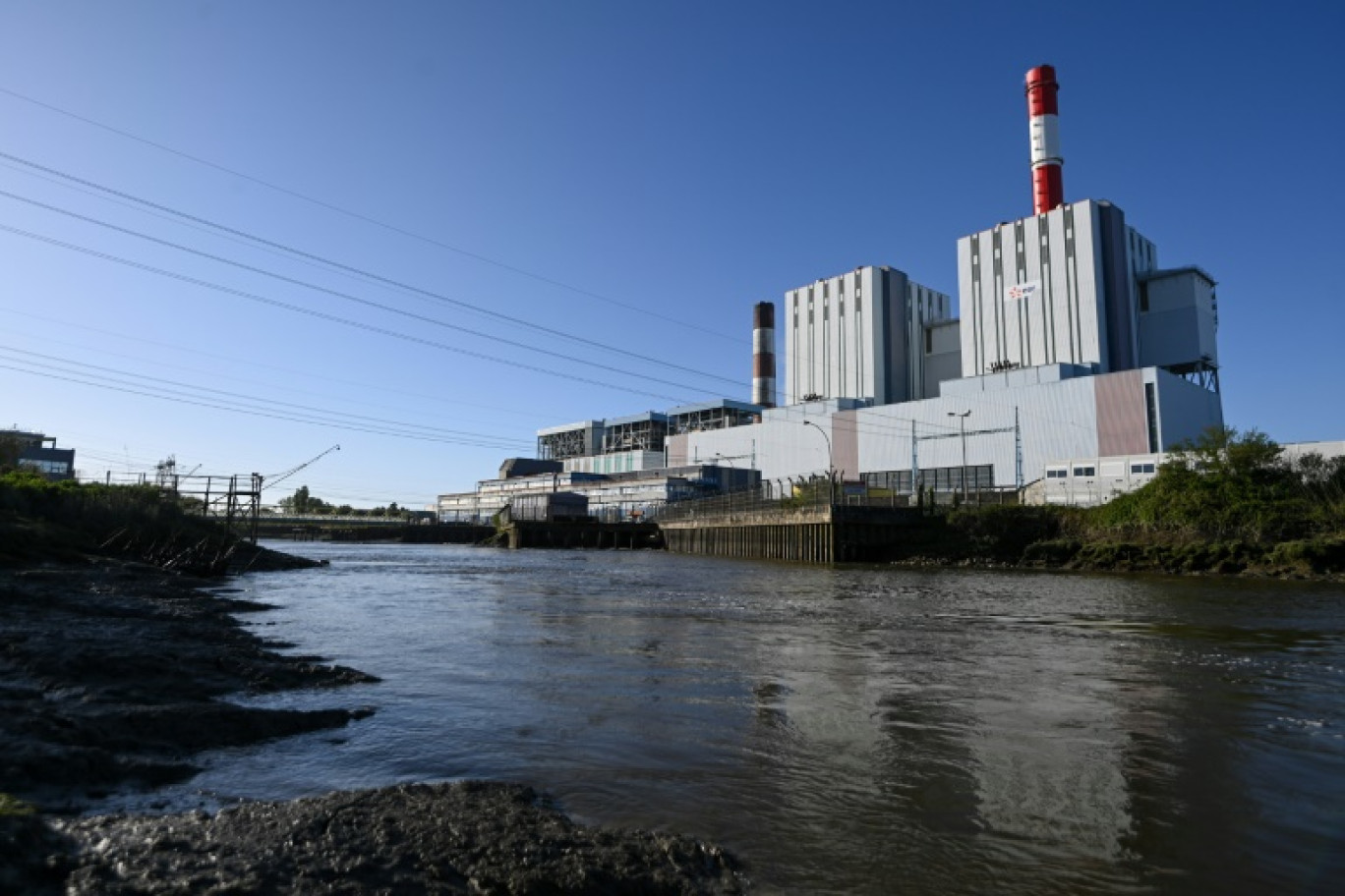 La centrale à charbon de Cordemais, le 17 avril 2024 en Loire-Atlantique © Sebastien SALOM-GOMIS