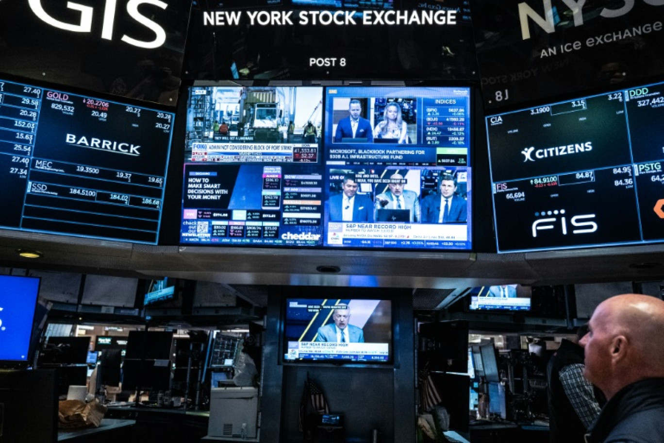 Le parquet du New York Stock Exchange © STEPHANIE KEITH