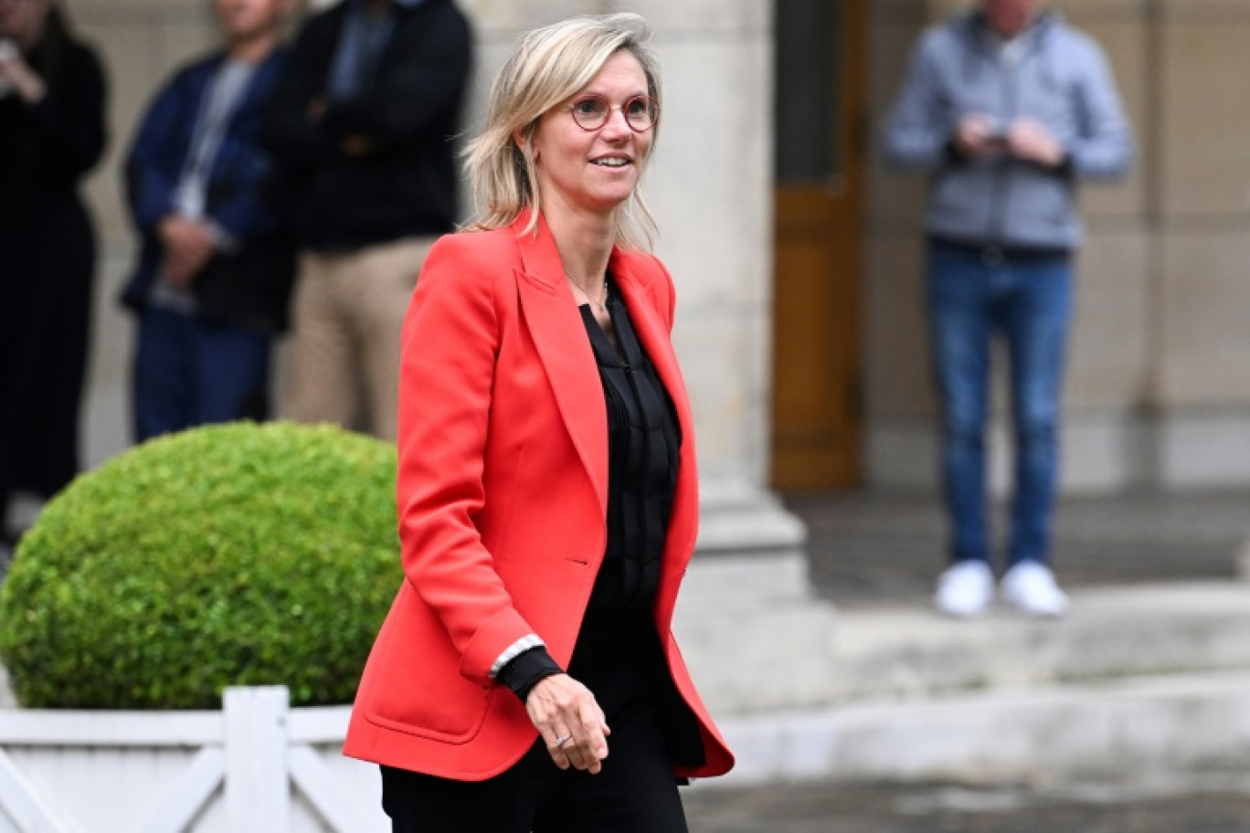 La ministre de la Transition écologique Agnès Pannier-Runacher à Paris, le 23 septembre 2024 © Bertrand GUAY