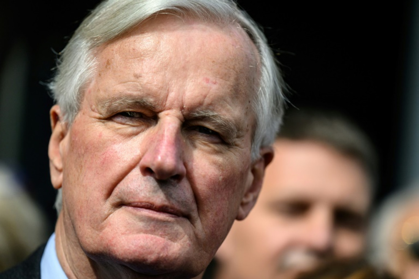 Le Premier ministre Michel Barnier le 12 septembre 2024 au Bourget-du-Lac, dans l'est de la France © JEFF PACHOUD