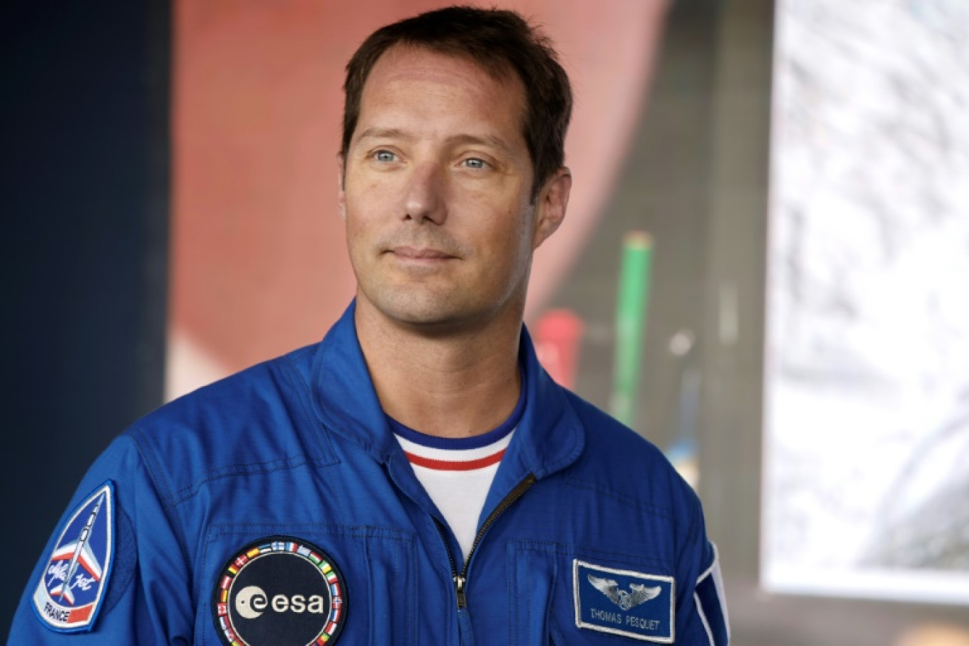 L'astronaute français Thomas Pesquet, à Paris–Le Bourget, le 19 juin 2023 © Ludovic MARIN