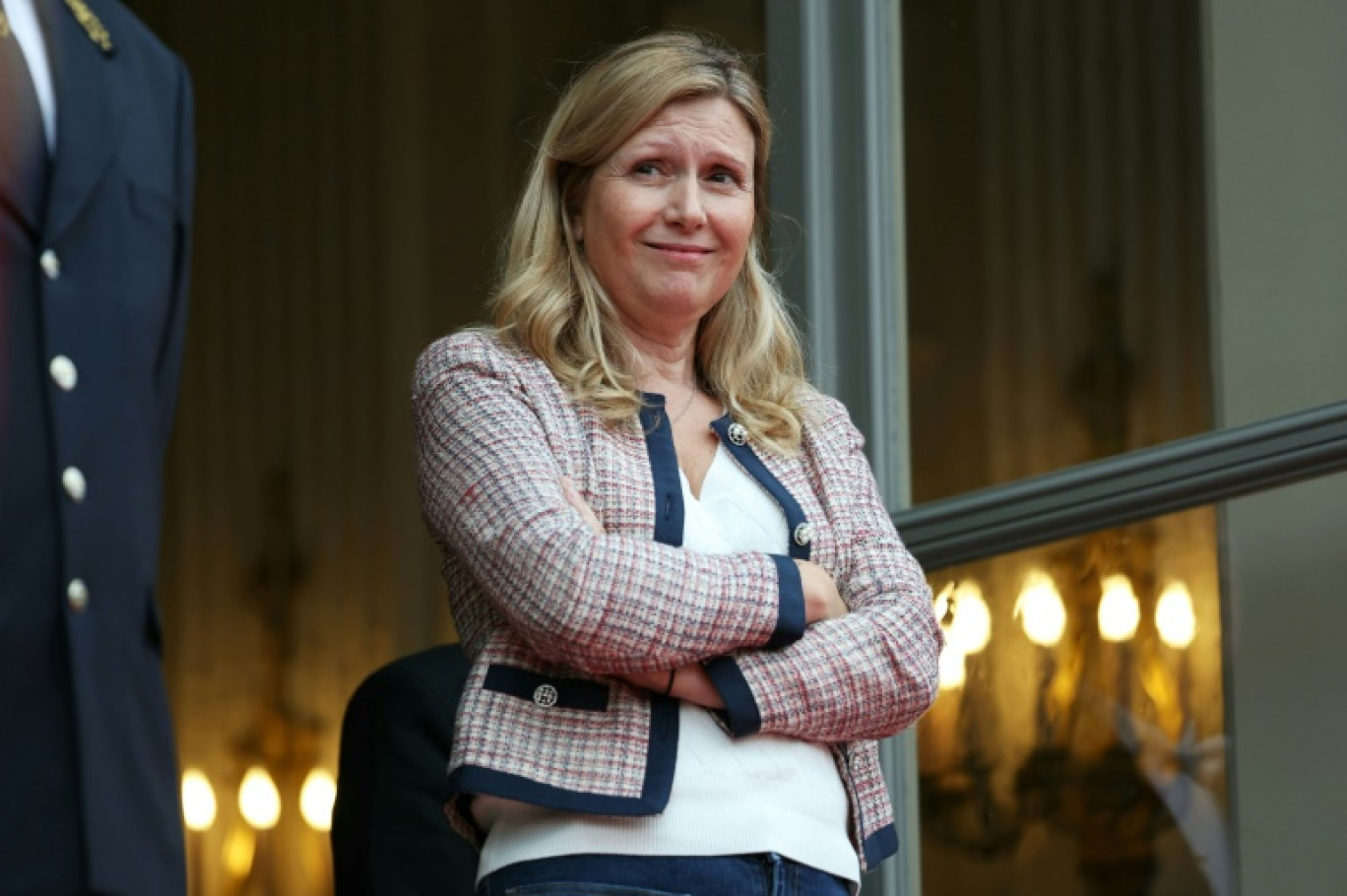 La présidente de l'Assemblée nationale, Yaël Braun-Pivet, le 7 septembre 2024 à Paris © Thomas SAMSON