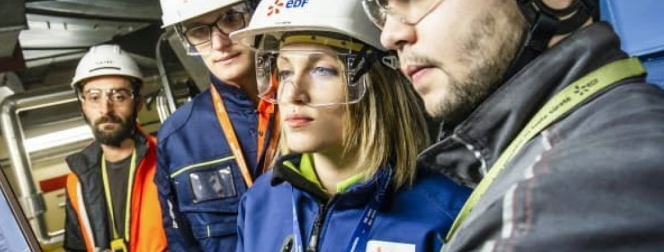 Cette année, EDF entend embaucher plus de 1 600 collaborateurs supplémentaires dans la région dont une grande partie d’alternants. © EDF.