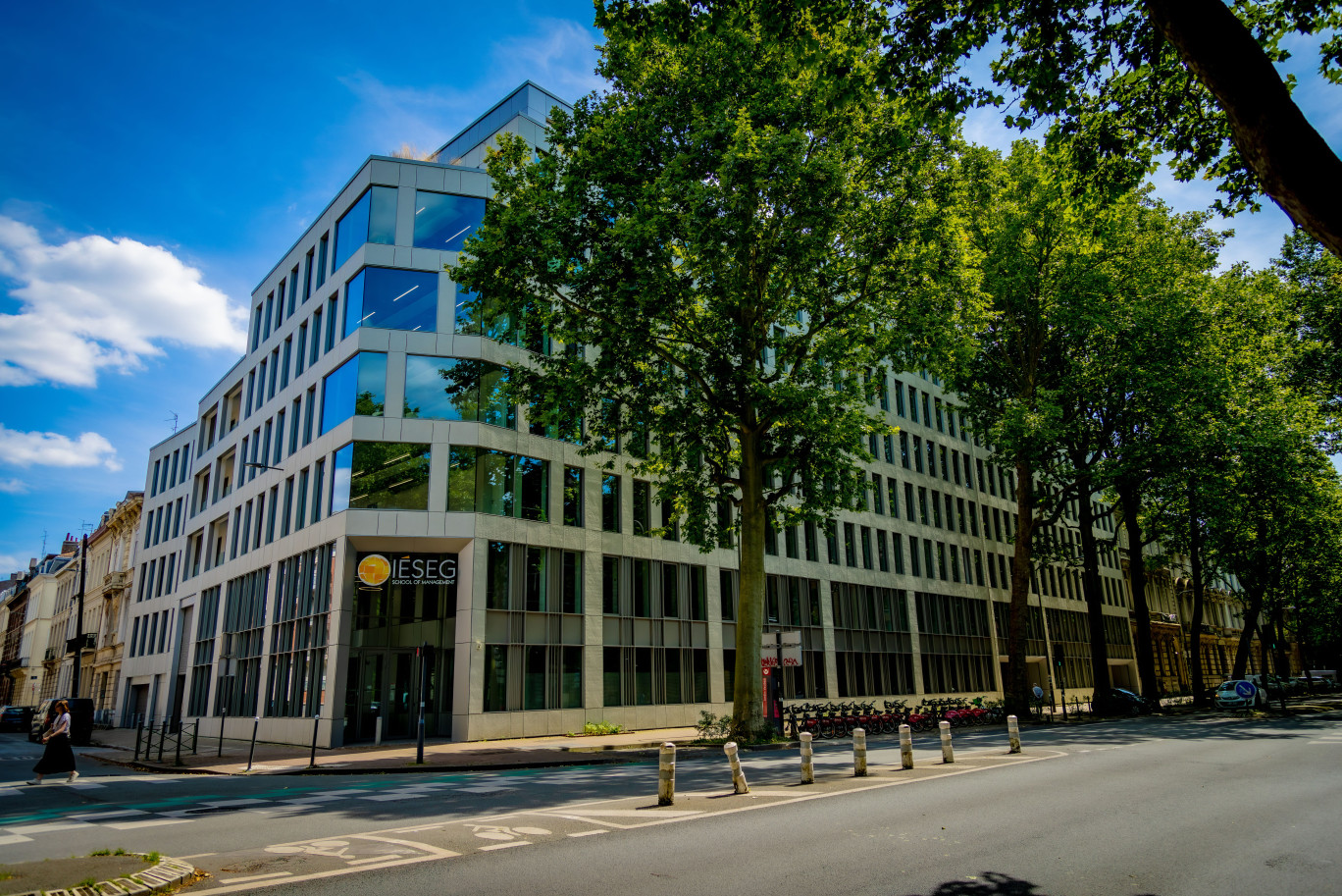 À Lille, l'IESEG est installée dans de tous nouveaux locaux. © Nicolas Caillon