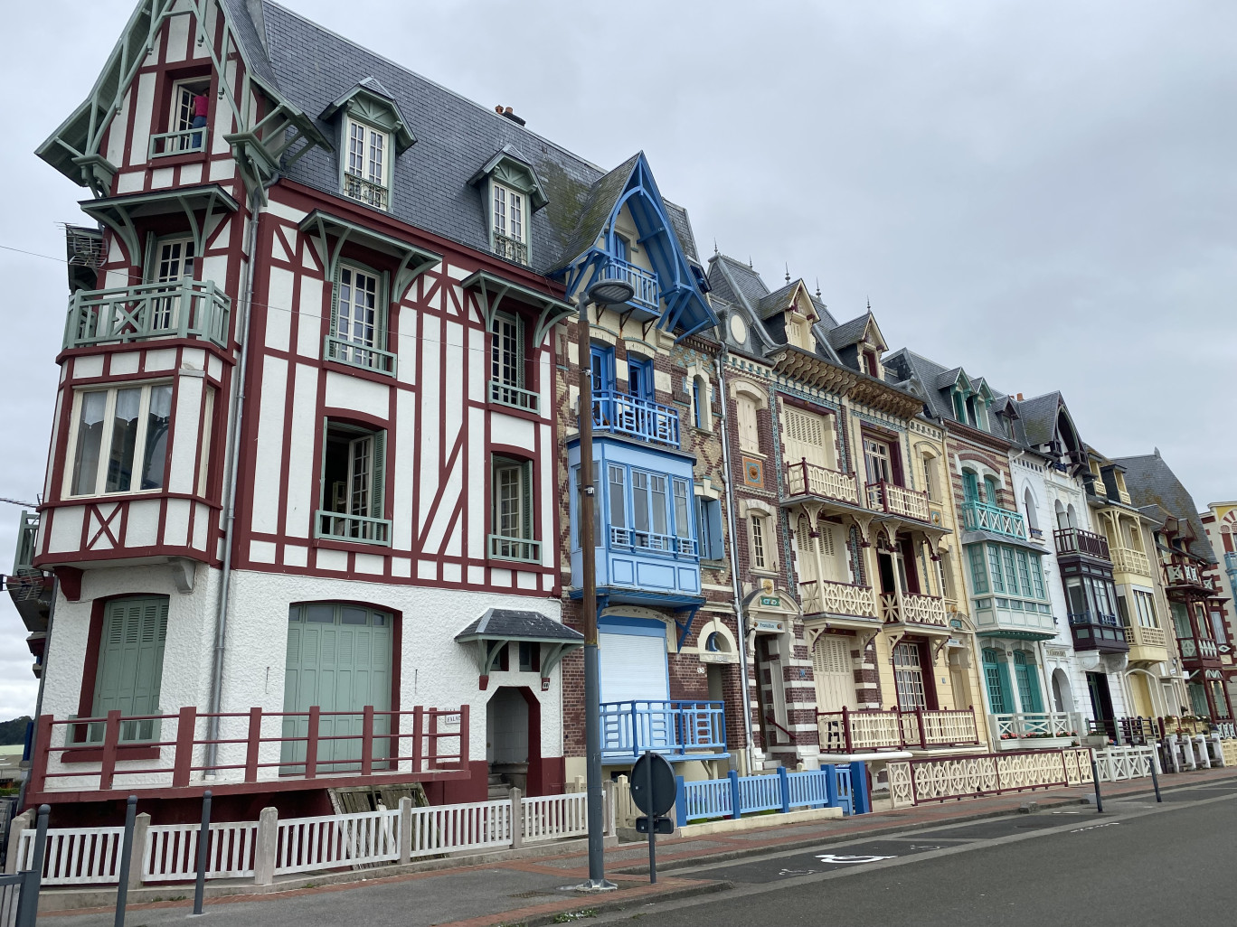 Les magnifiques villas Belle époque qui font la réputation de Mers-les-Bains.