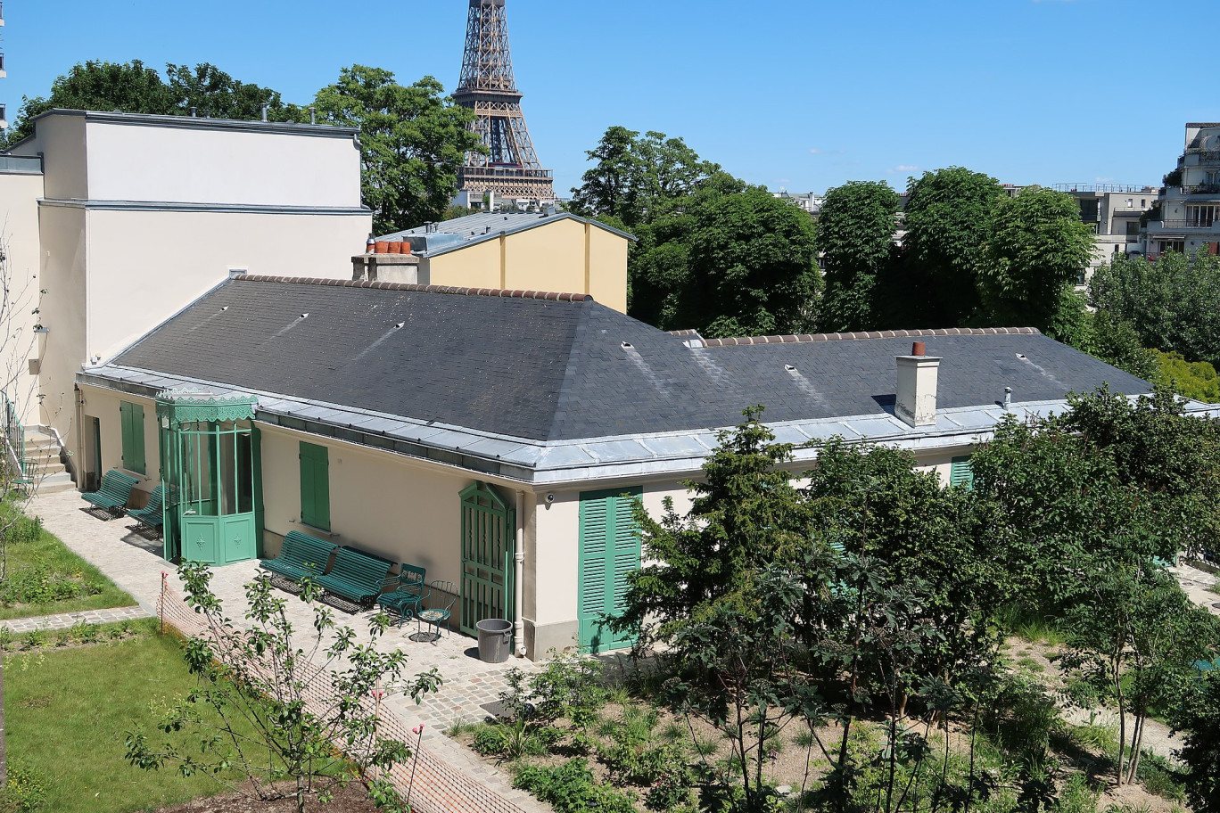 La maison de Balzac, à Paris, fait partie de la liste "Maison d'illustres". (c)Wikipédia