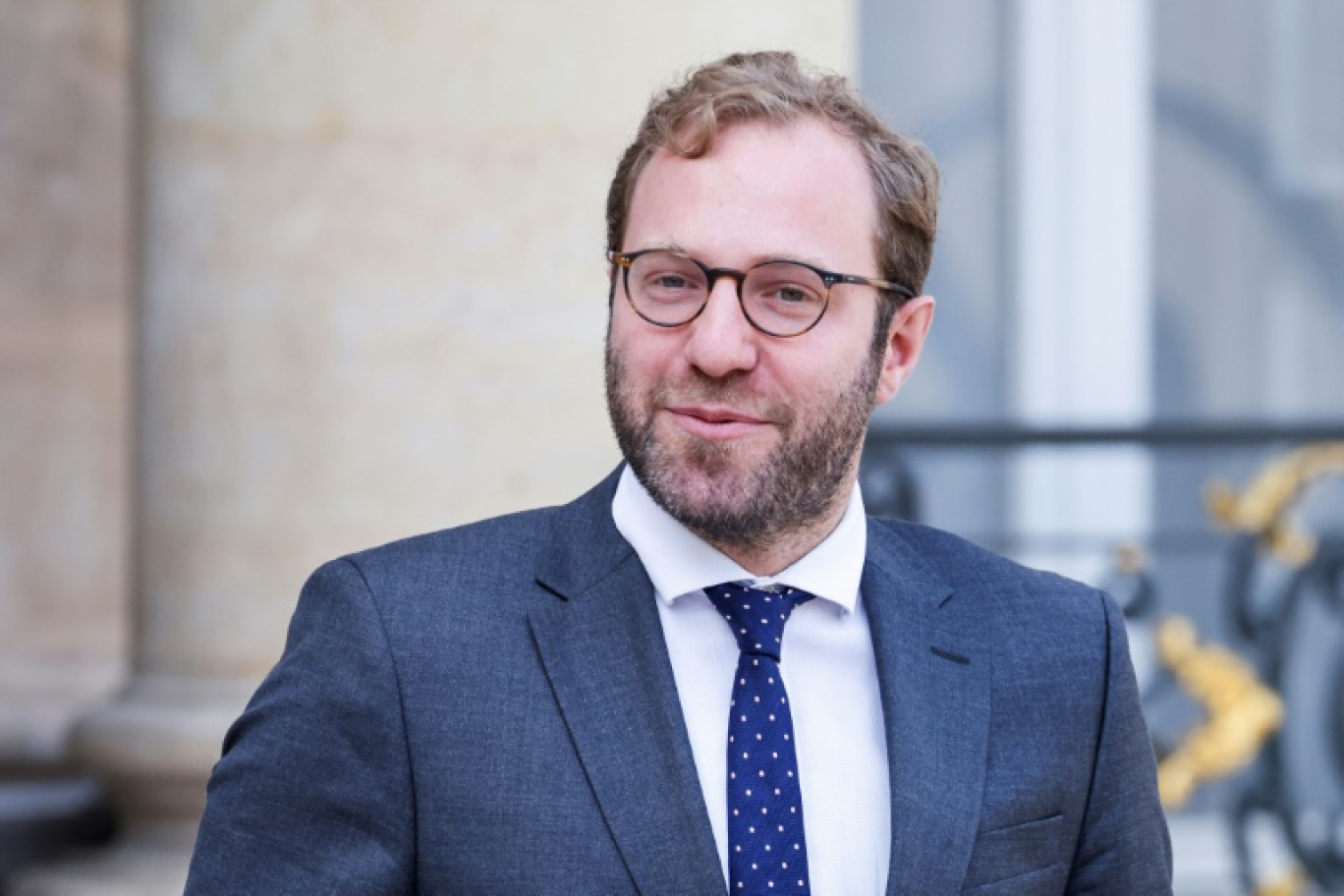 Le ministre des Finances Antoine Armand, à l'Élysée, à Paris, le 1er octobre 2024 © Ludovic MARIN