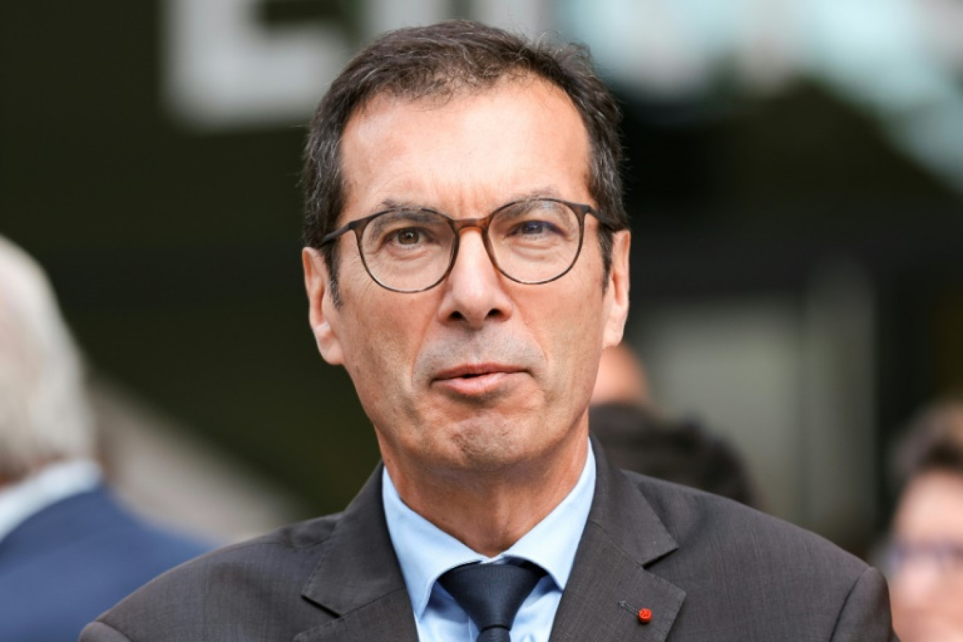 Le PDG de la SNCF Jean-Pierre Farandou à Strasbourg, le 25 septembre 2024 © Abdesslam MIRDASS