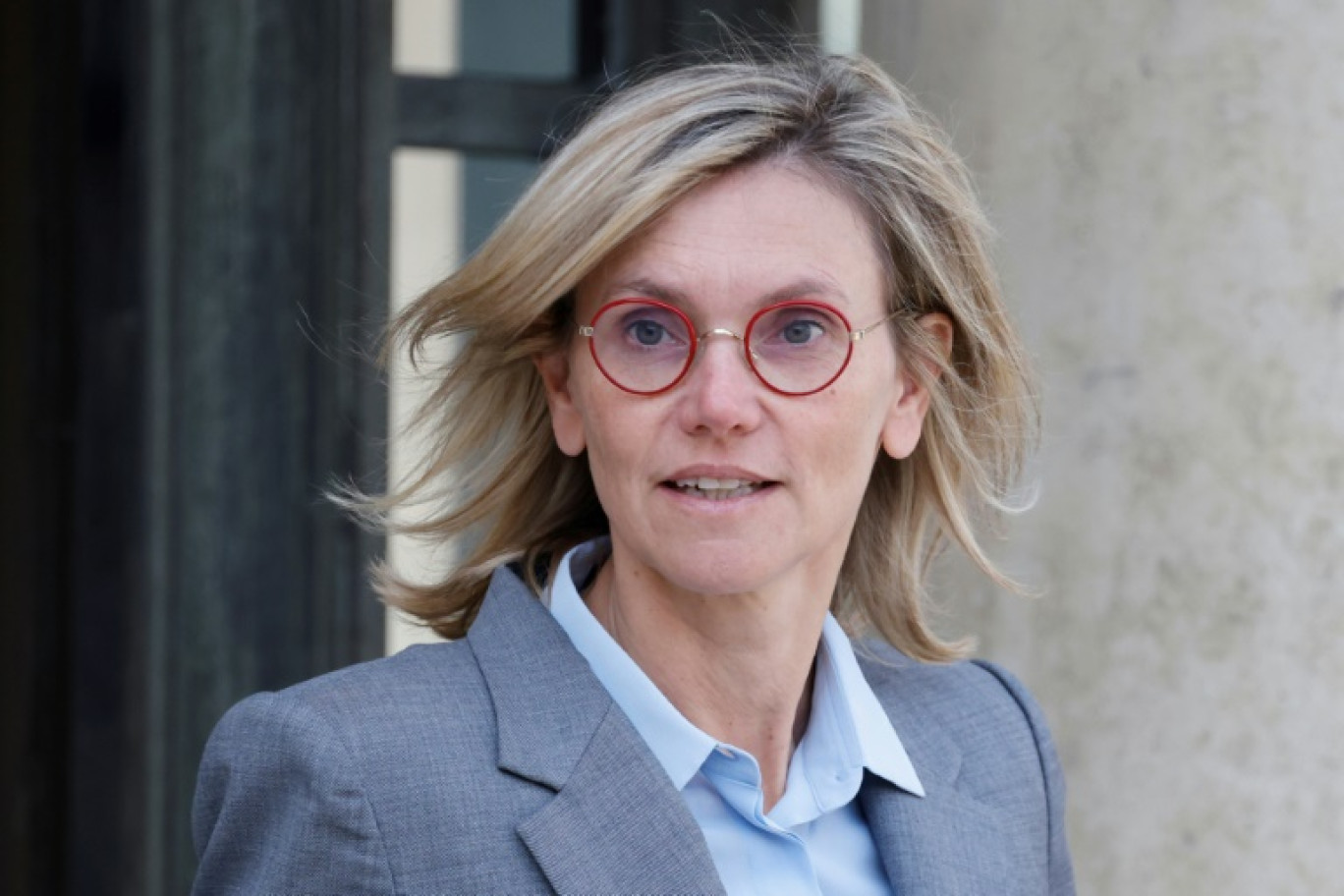 La ministre de l'Ecologie et de l'Energie Agnès Pannier-Runacher à l'Élysée, le 1er octobre 2024 © Ludovic MARIN