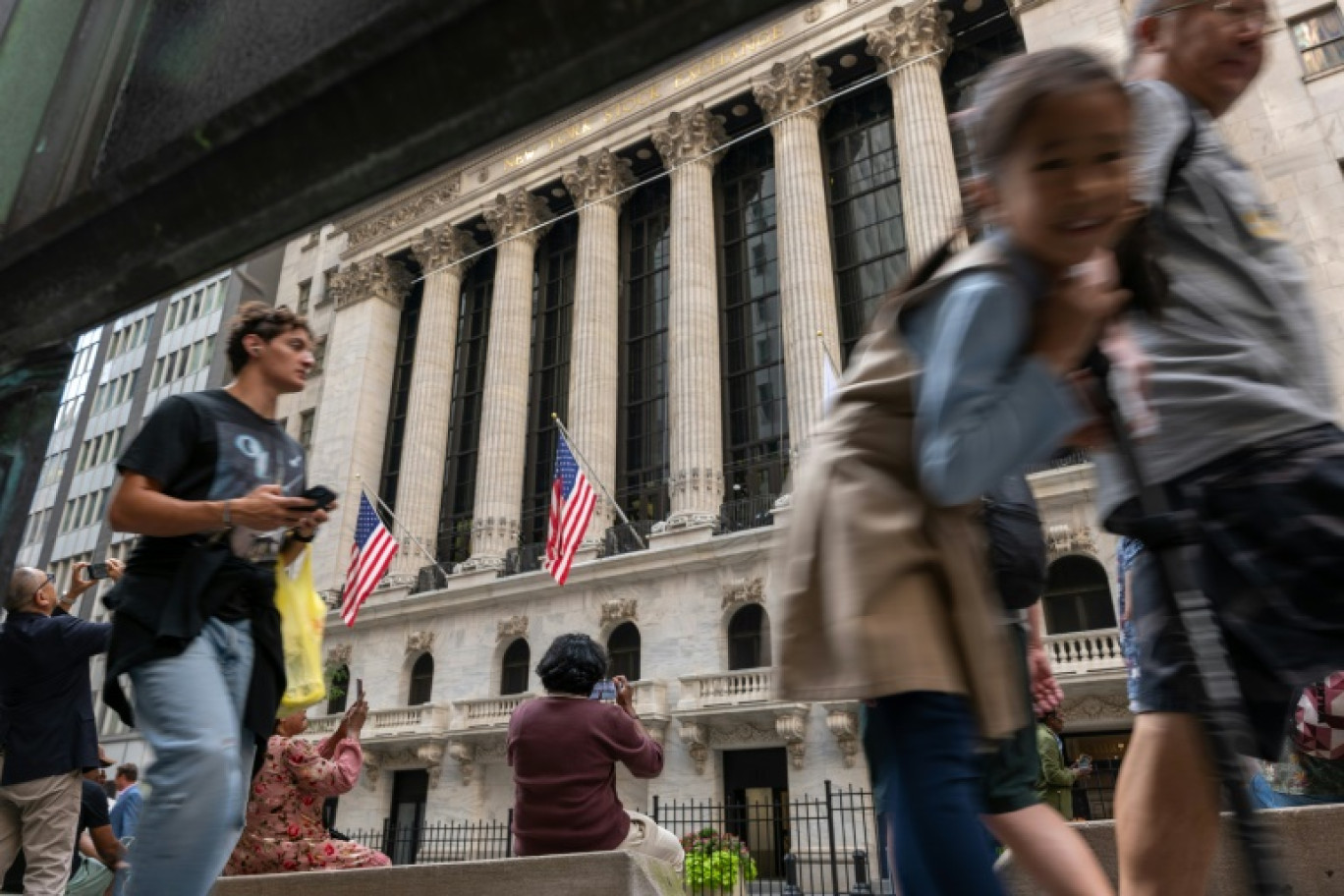 La façade du New York Stock Exchange © SPENCER PLATT