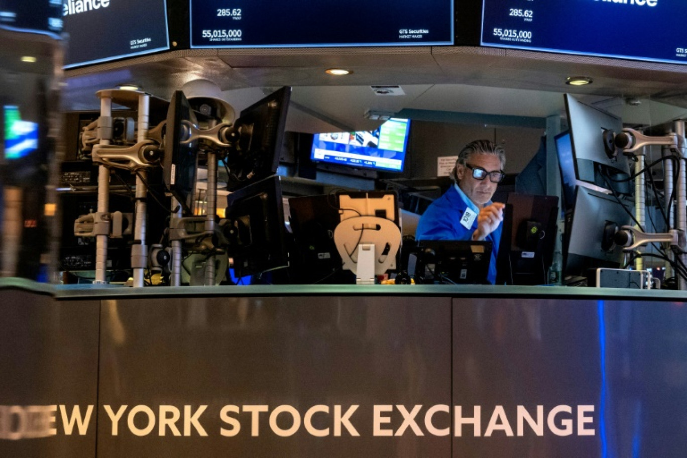 Le parquet du New York Stock Exchange © SPENCER PLATT