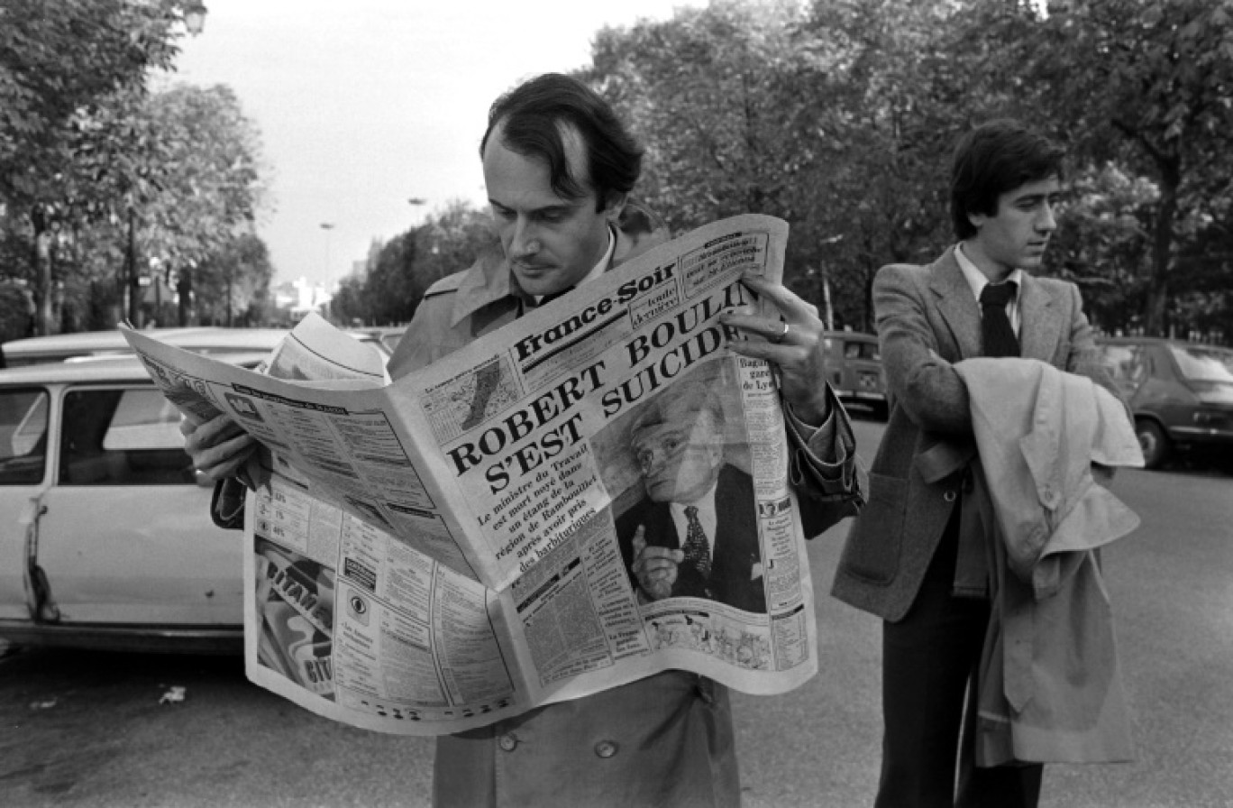 Grâce à un nouveau témoignage, un homme décédé en 1986 a été identifié dans l'enquête sur la mort de Robert Boulin en 1979, a indiqué à l'AFP le parquet de Versailles vendredi, confirmant une information de Mediapart © GEORGES BENDRIHEM