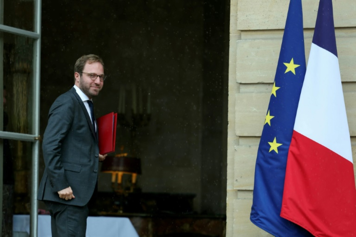 Le ministre des Finances Antoine Armand, à Matignon pour un séminaire gouvernemental, le 27 septembre 2024 © Thomas SAMSON