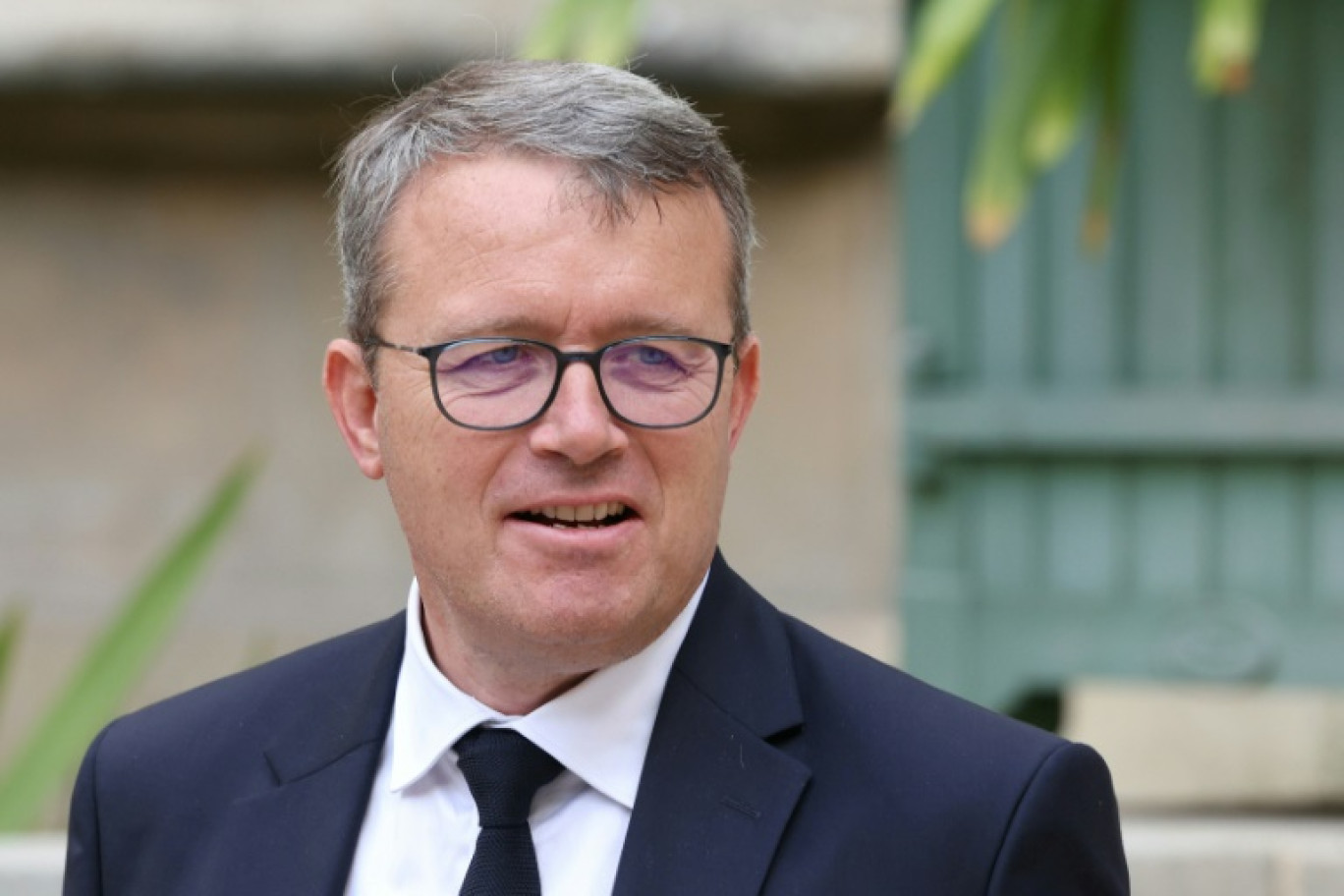 Le ministre des Transports François Durovray au ministère de l'Écologie à Paris, le 23 septembre 2024 © Alain JOCARD