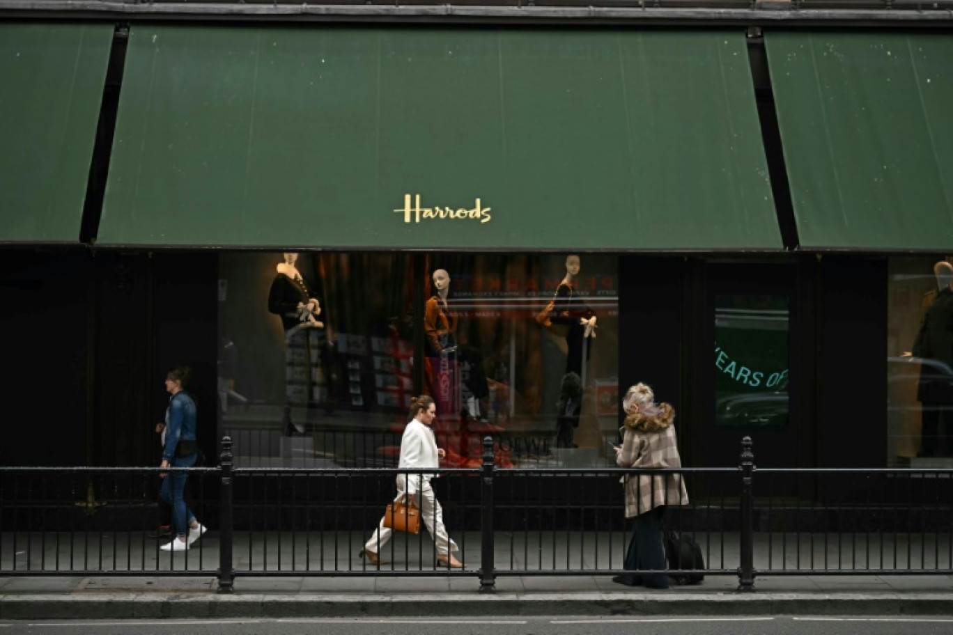 Le magasin Harrods à Londres, le 20 septembre 2024 © Ben STANSALL