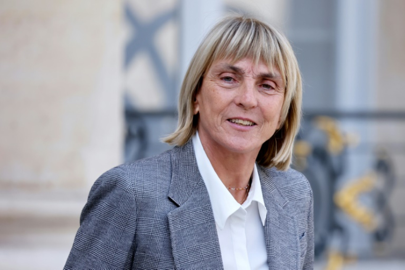 La ministre du Logement Valérie Létard, le 1er octobre 2024, à Paris © Ludovic MARIN