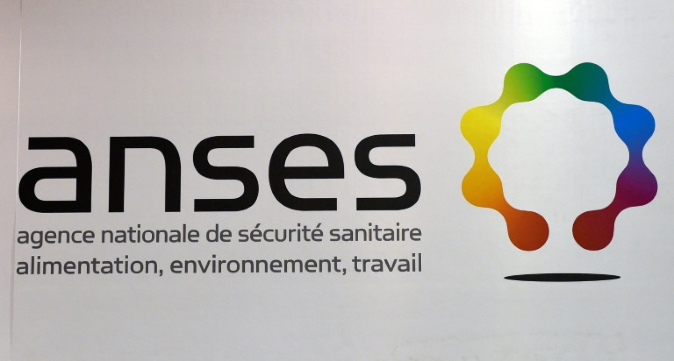 Logo de l'Agence nationale de sécurité sanitaire alimentation, environnement, travail (Anses), le 26 février 2015 à Paris © LOIC VENANCE