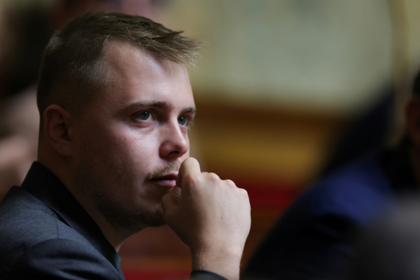 Le député LFI Louis Boyard à l'Assemblée nationale, à Paris, le 8 octobre 2024 © Thomas SAMSON