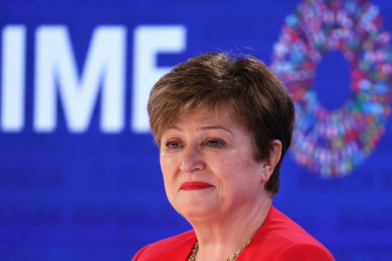 La directrice générale du FMI Kristalina Georgieva a plaidé pour une coopération internationale renforcée, lors d'un discours à Washington © ALEX WONG