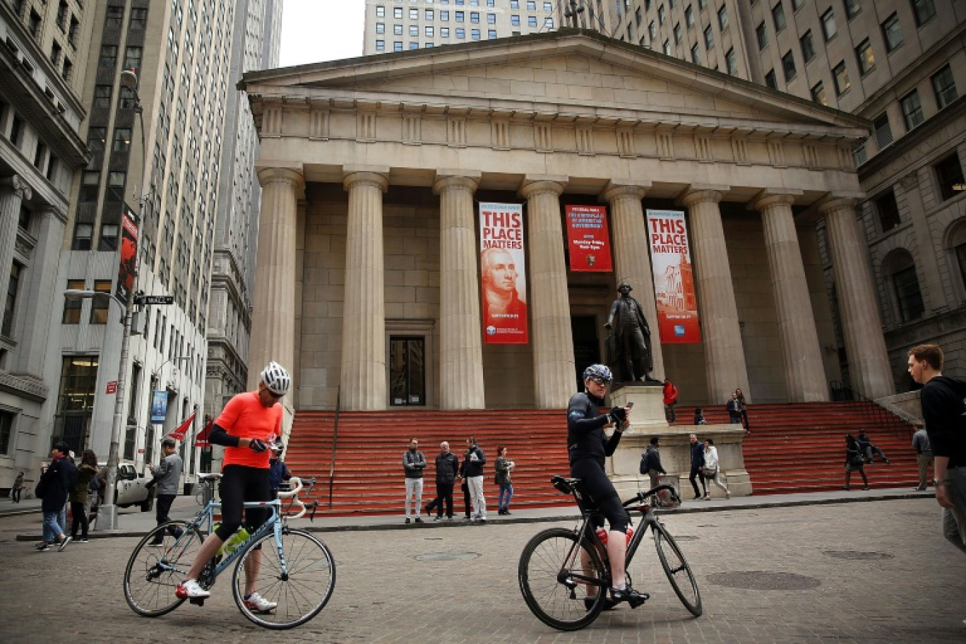 Le quartier de Wall Street, à New York © SPENCER PLATT