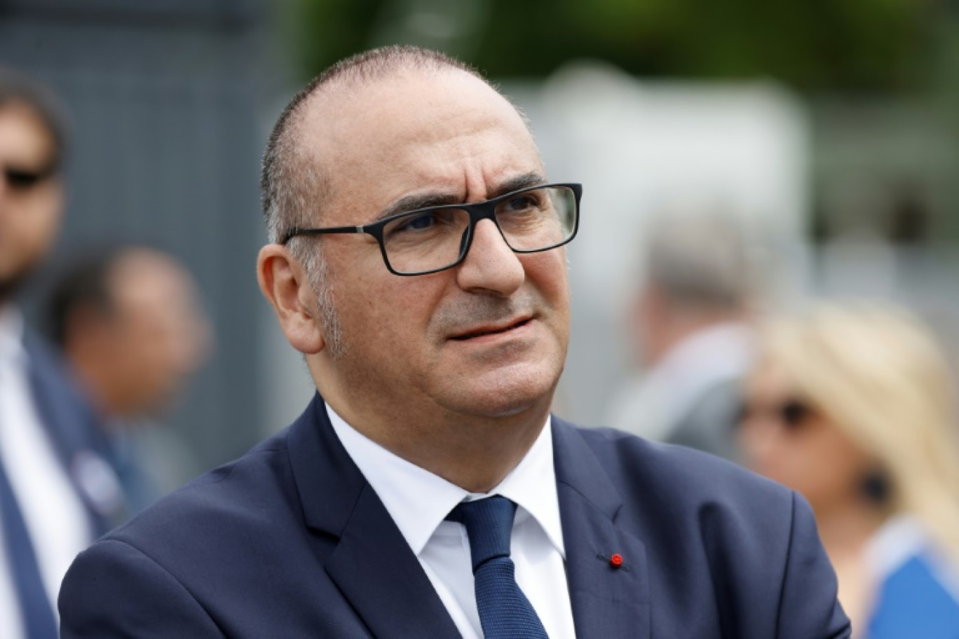 Le préfet de police Laurent Nuñez à Paris, le 14 juillet 2024 © Ludovic MARIN